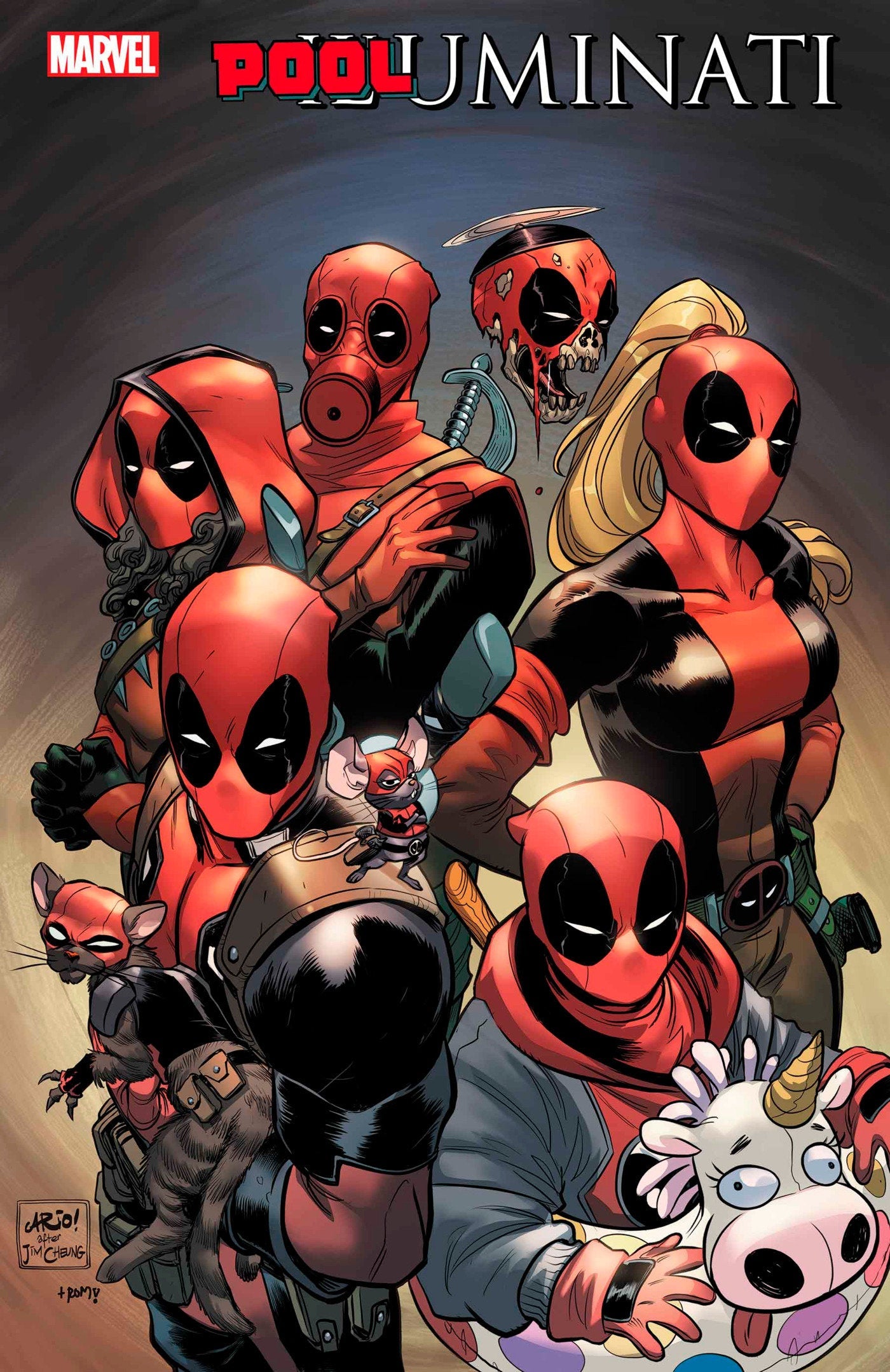 Marvel Comics Pooluminati #1 Ario Anindito