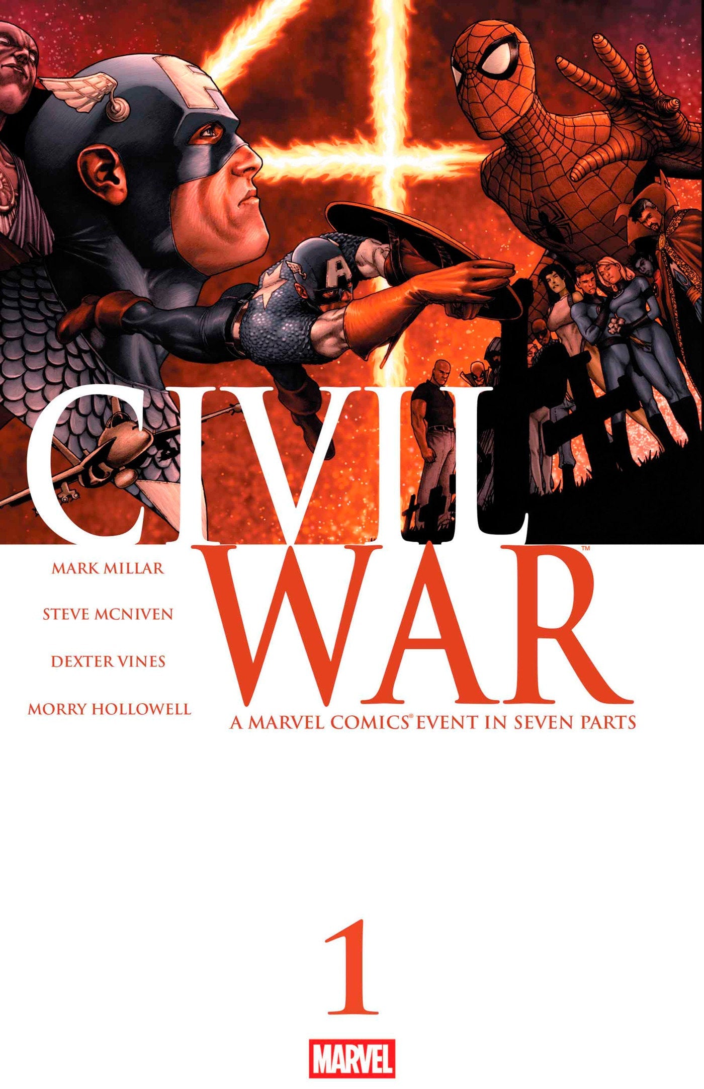 Marvel Comics Civil War #1 Steve McNiven Facsimile Edition