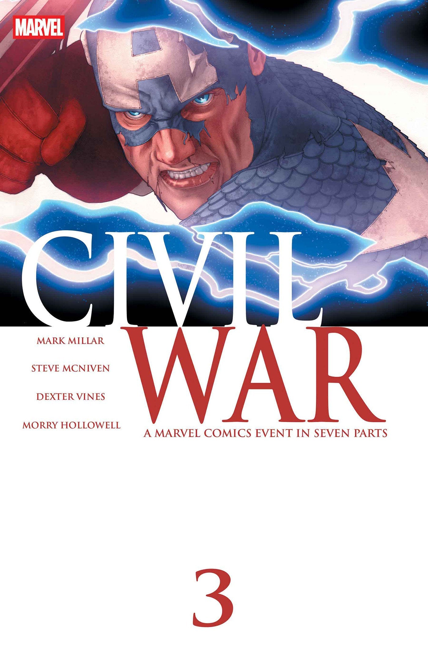 Marvel Comics Civil War #3 Steve McNiven Facsimile Edition