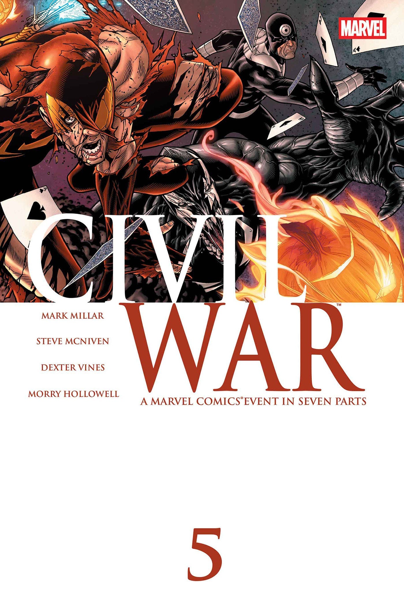 Marvel Comics Civil War #5 Steve McNiven Facsimile Edition