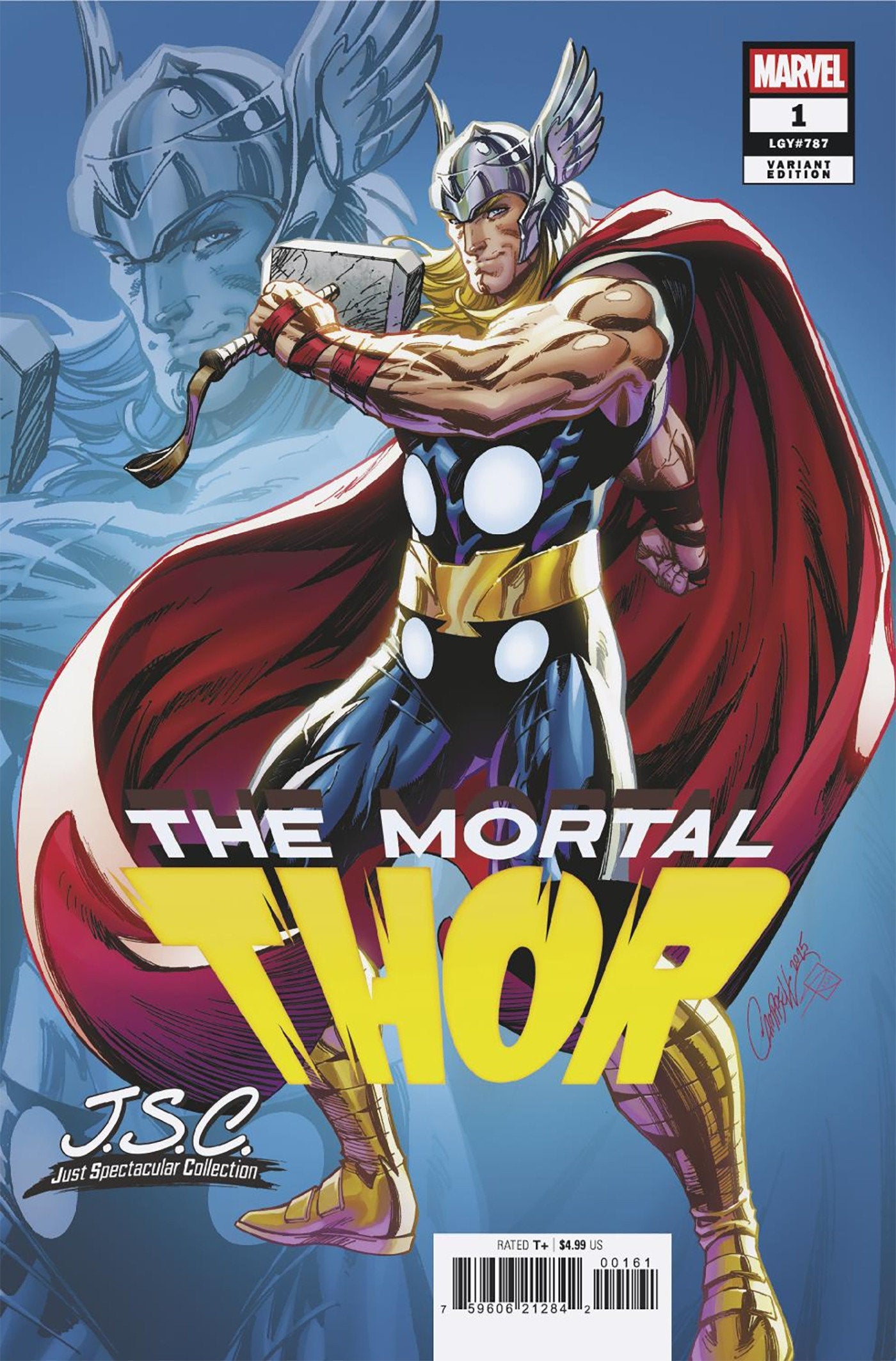 Marvel Comics Thor #1 J Scott Campbell