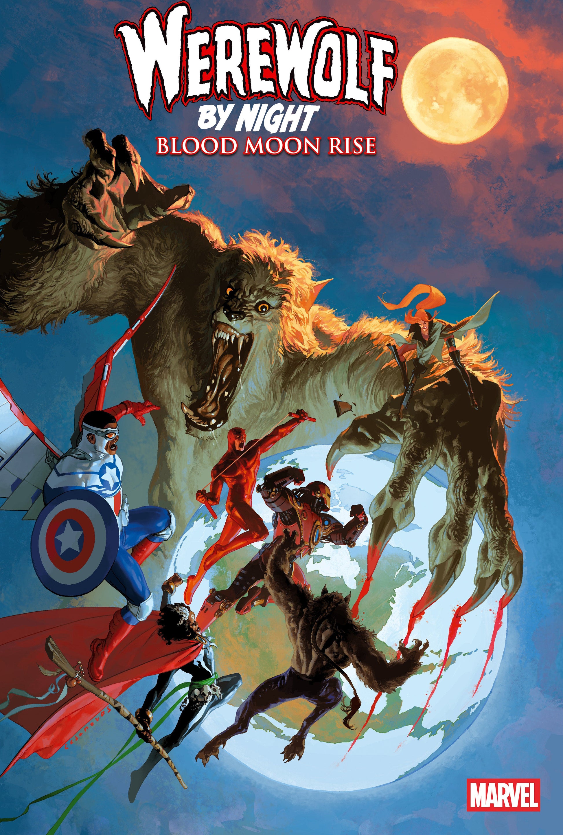 Marvel Comics Werewolf By Night Blood Moon Rise #1 Josemaria Casanovas