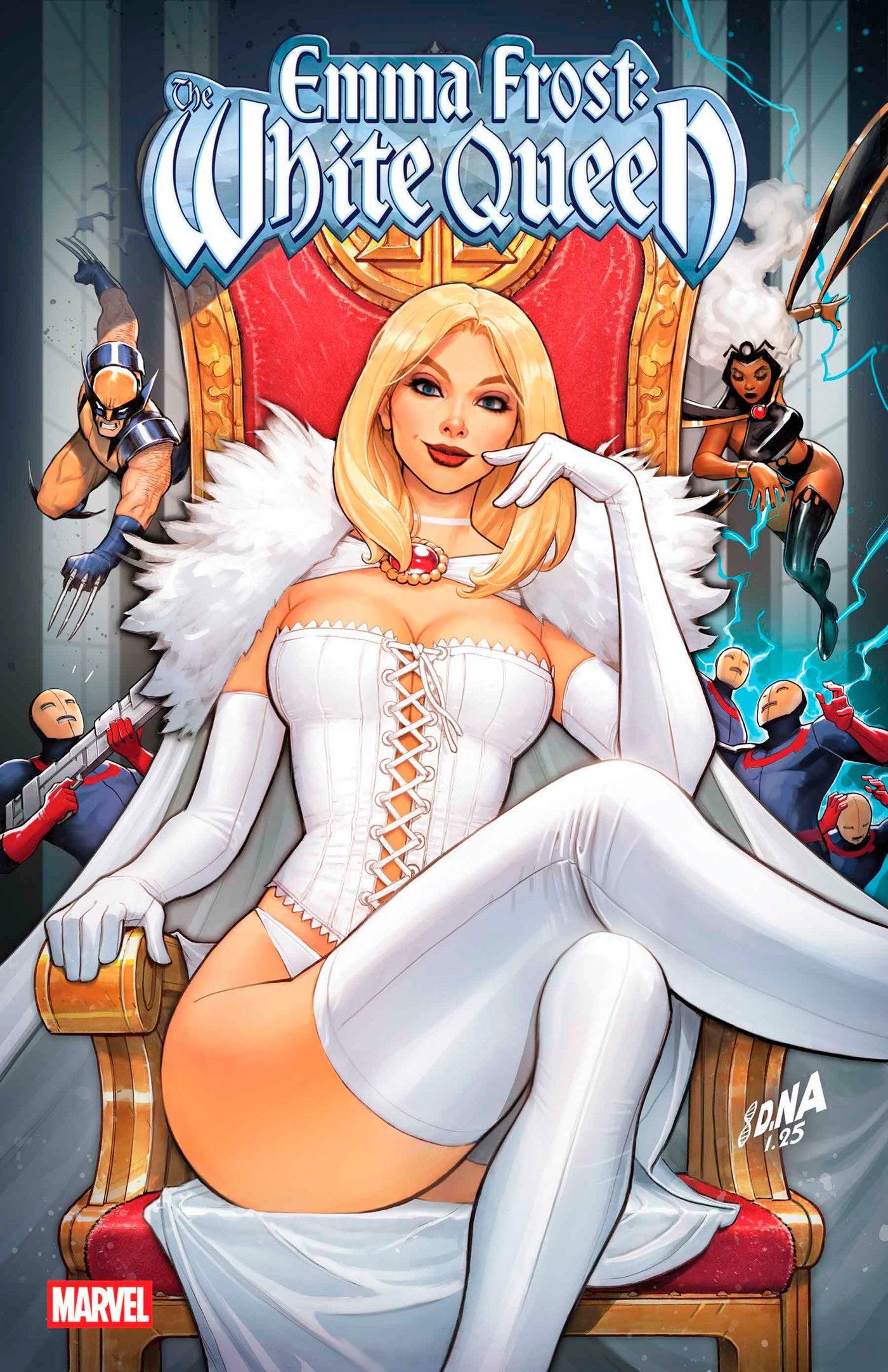 Marvel Comics Emma Frost The White Queen #1 David Nakayama