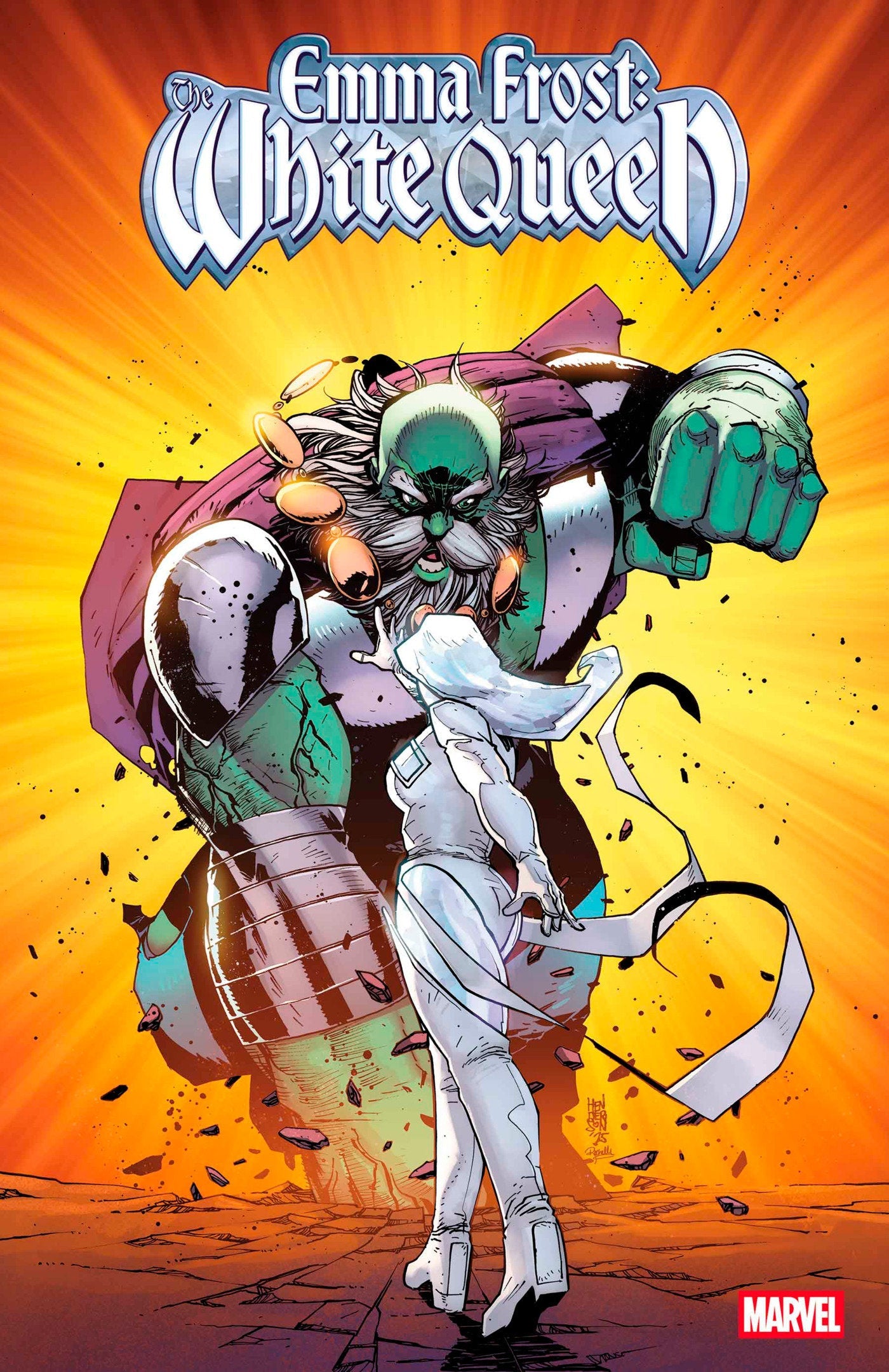 Marvel Comics Emma Frost The White Queen #1 Mike Henderson