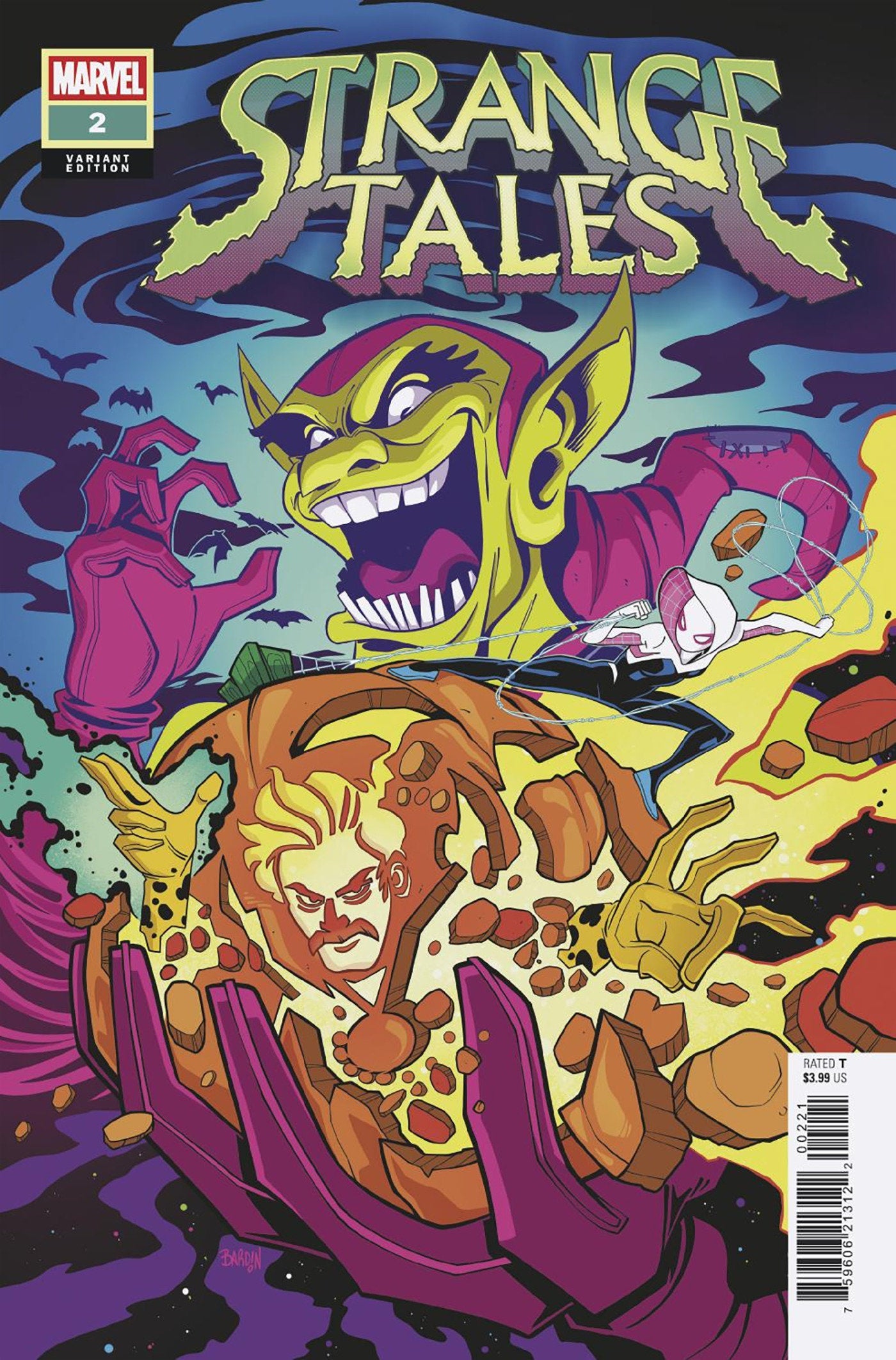 Marvel Comics Strange Tales #2 Dave Bardin