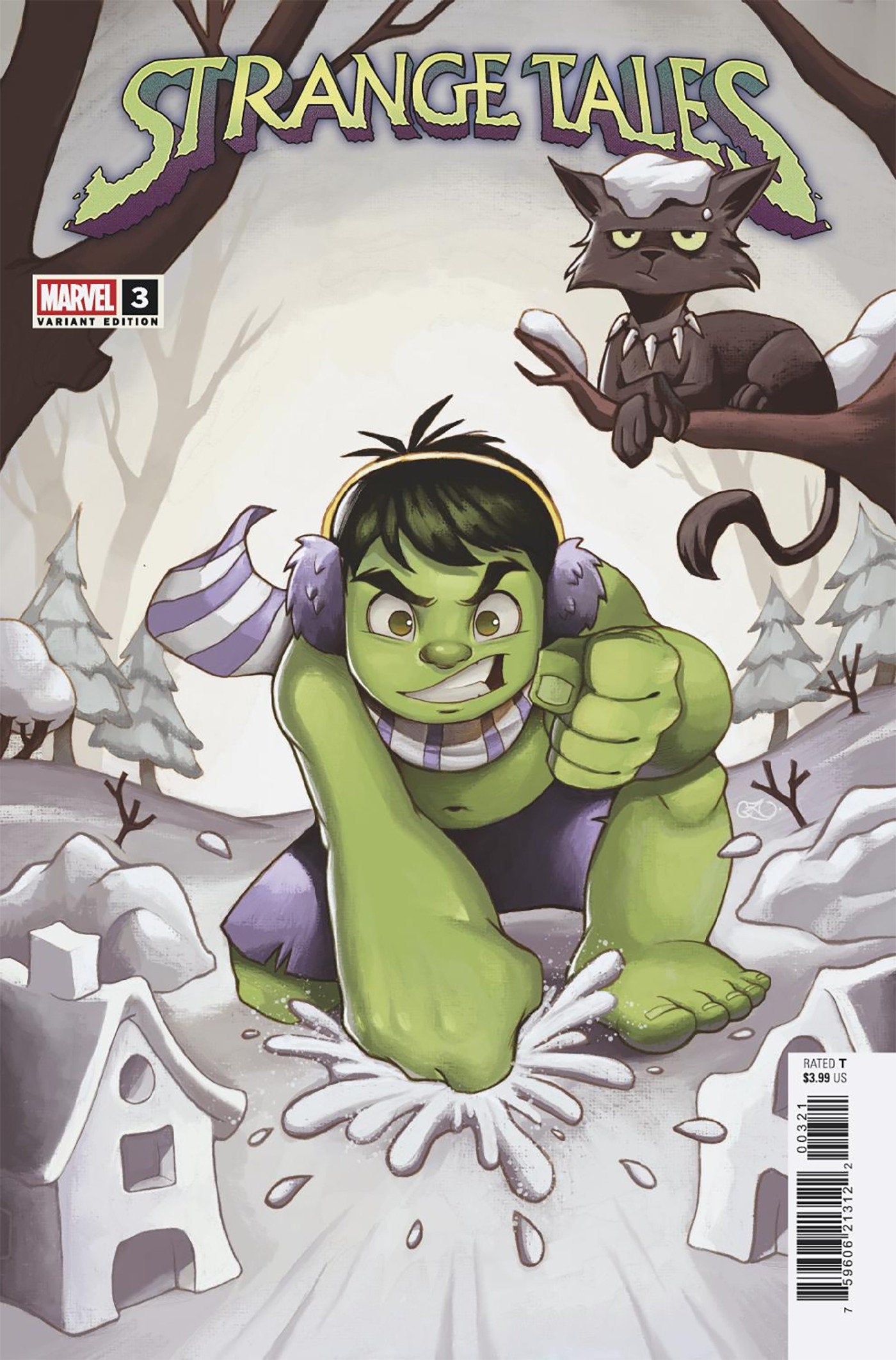 Marvel Comics Strange Tales #3 Chrissie Zullo