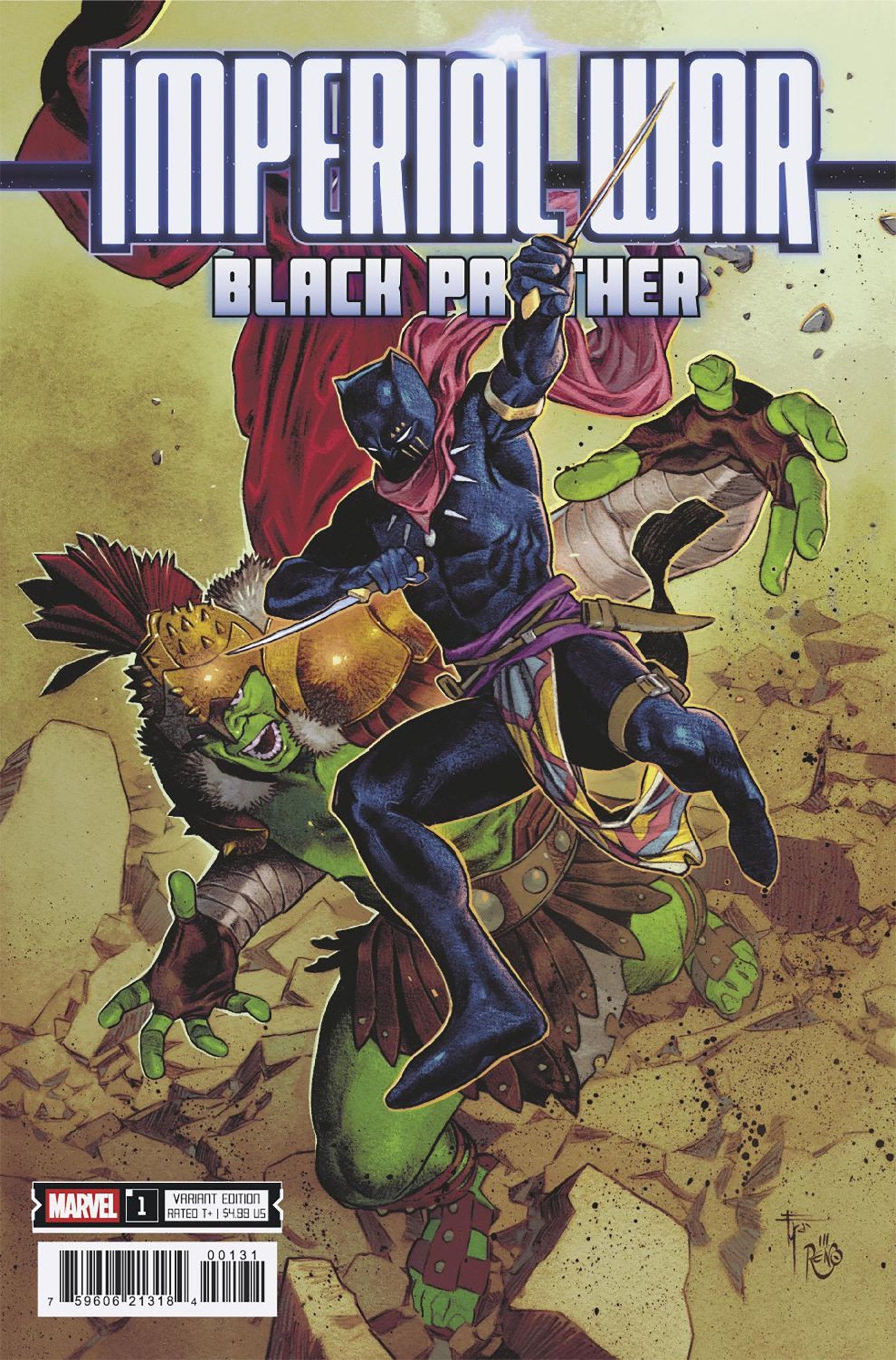 Marvel Comics Imperial War: Black Panther #1 Francesco Mobili