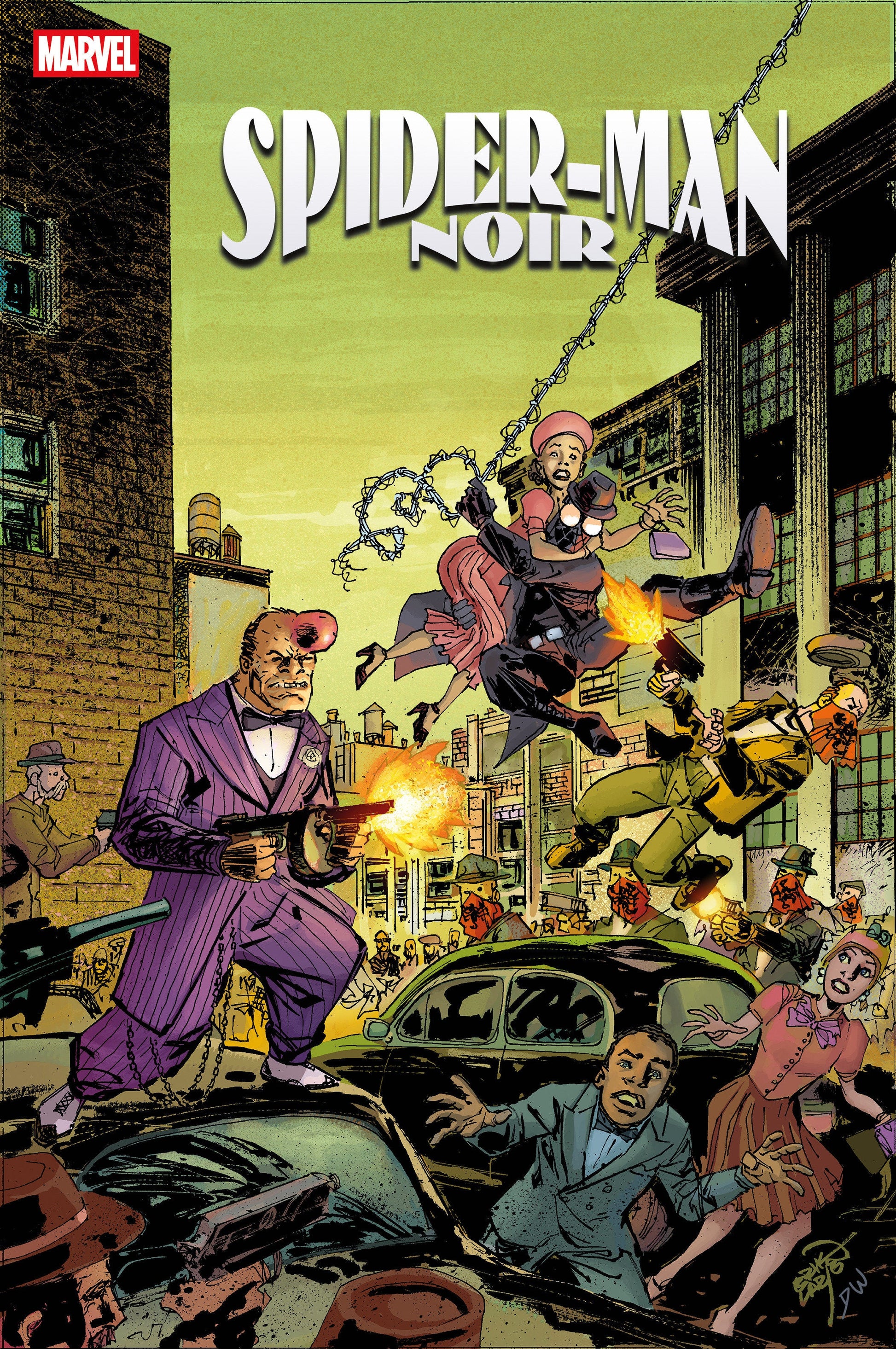 Marvel Comics Spider-Man Noir #2 Erik Larsen