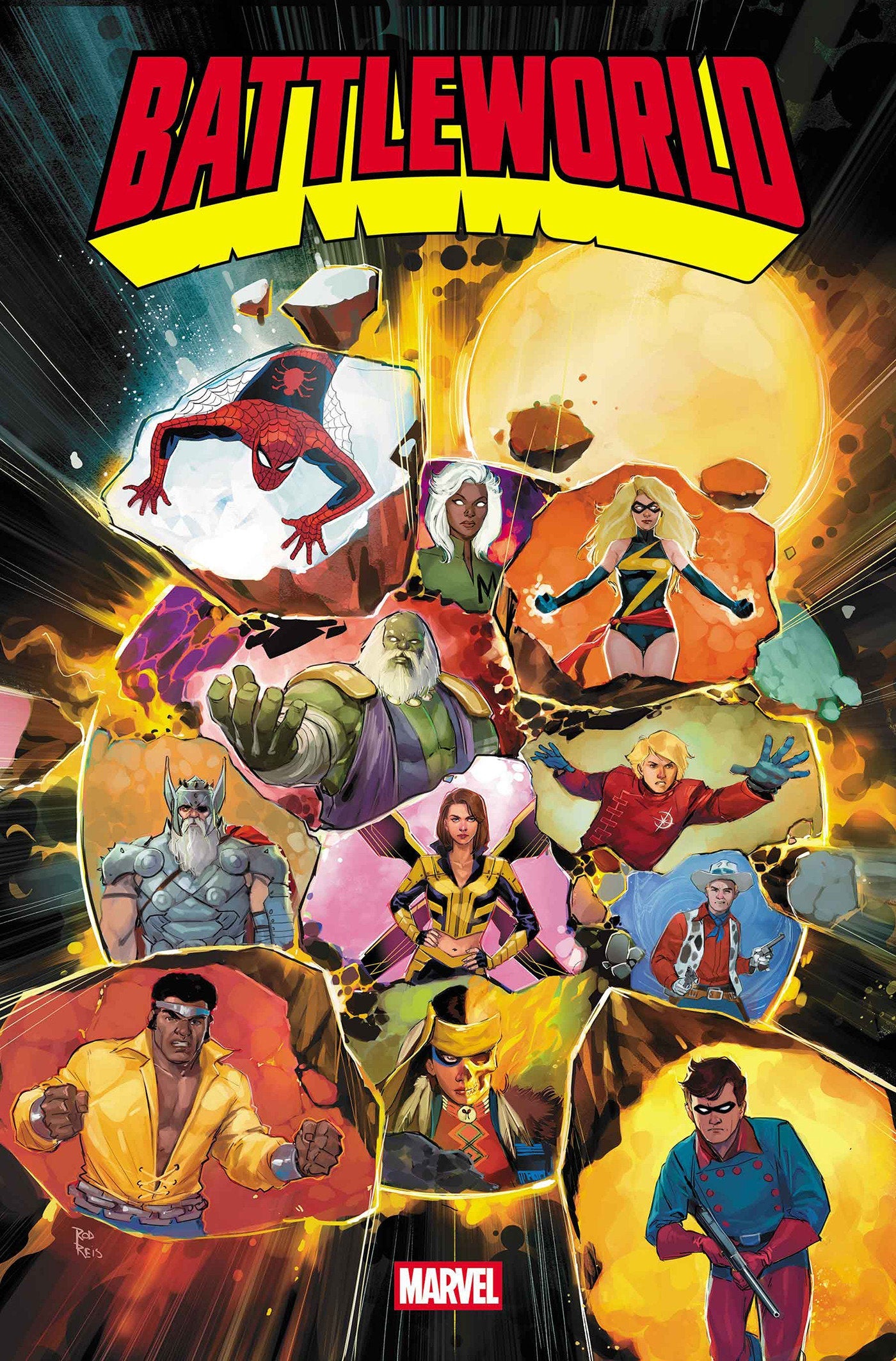 Marvel Comics Battleworld #1 Rod Reis