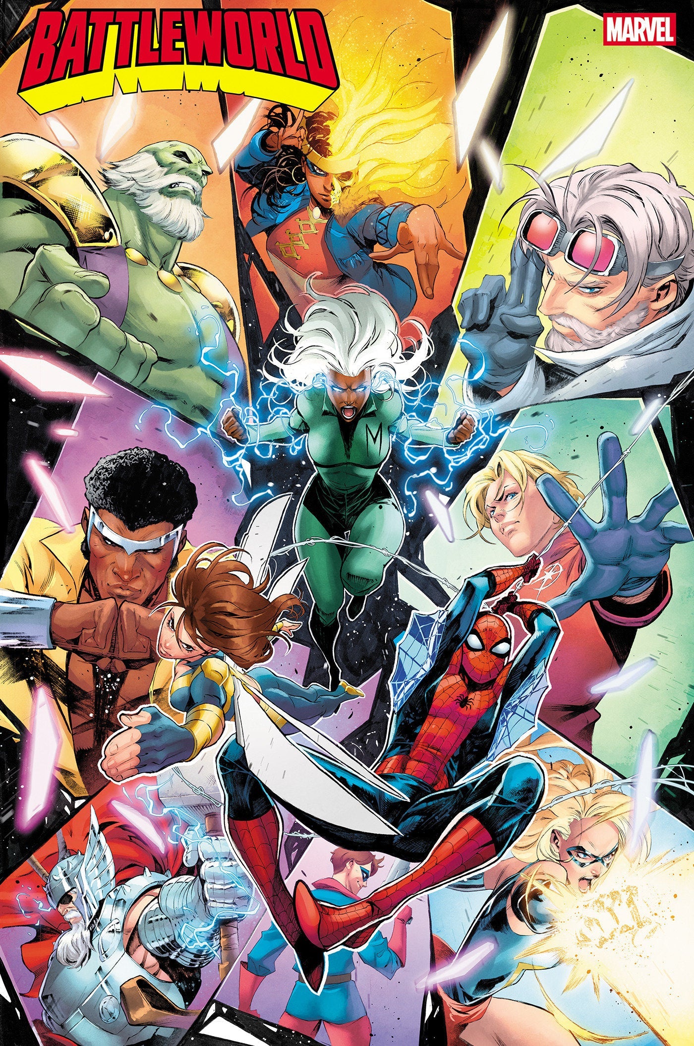 Marvel Comics Battleworld #1 Iban Coello Foil Variant
