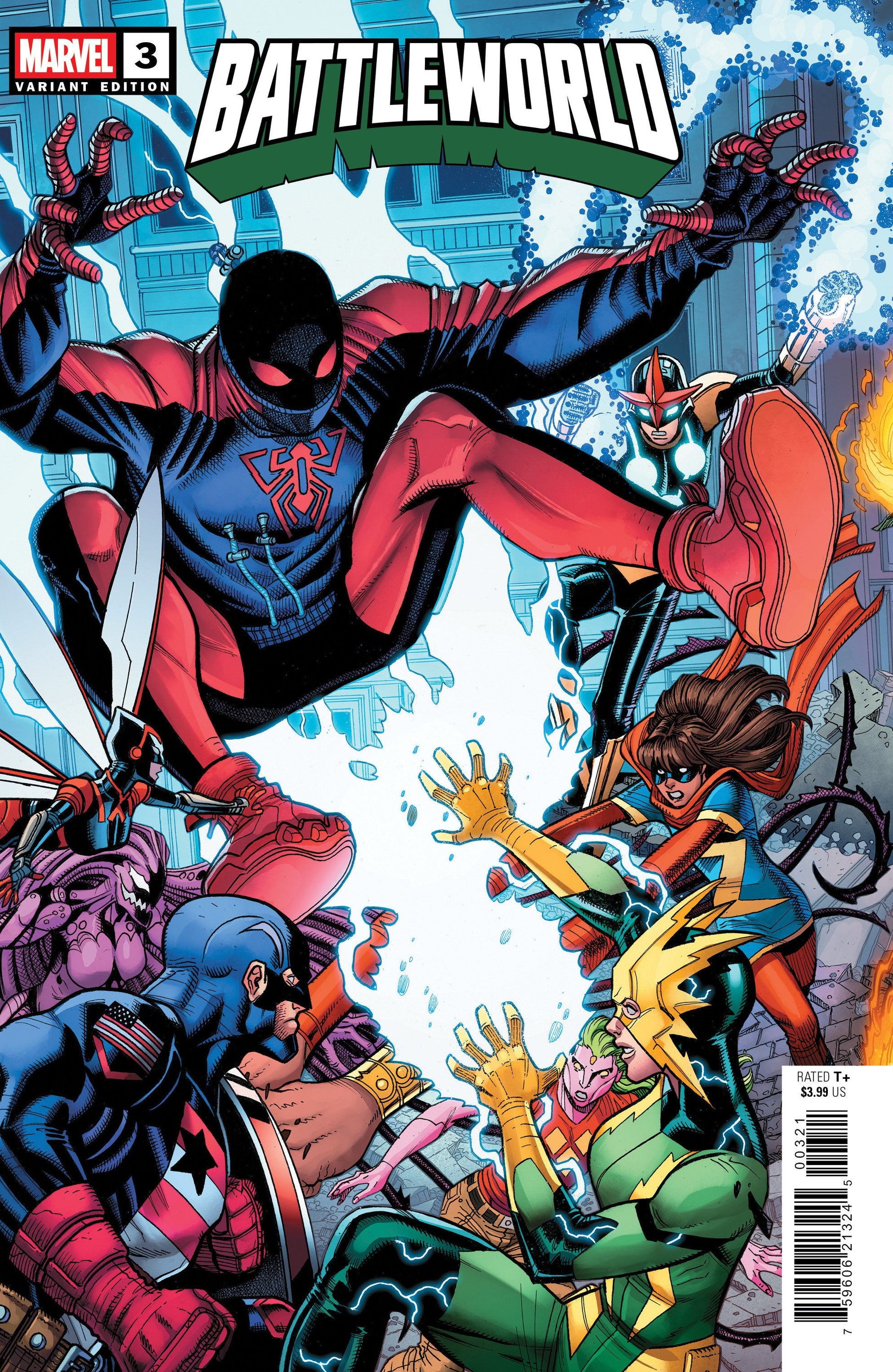 Marvel Comics Battleworld #3 Nick Bradshaw