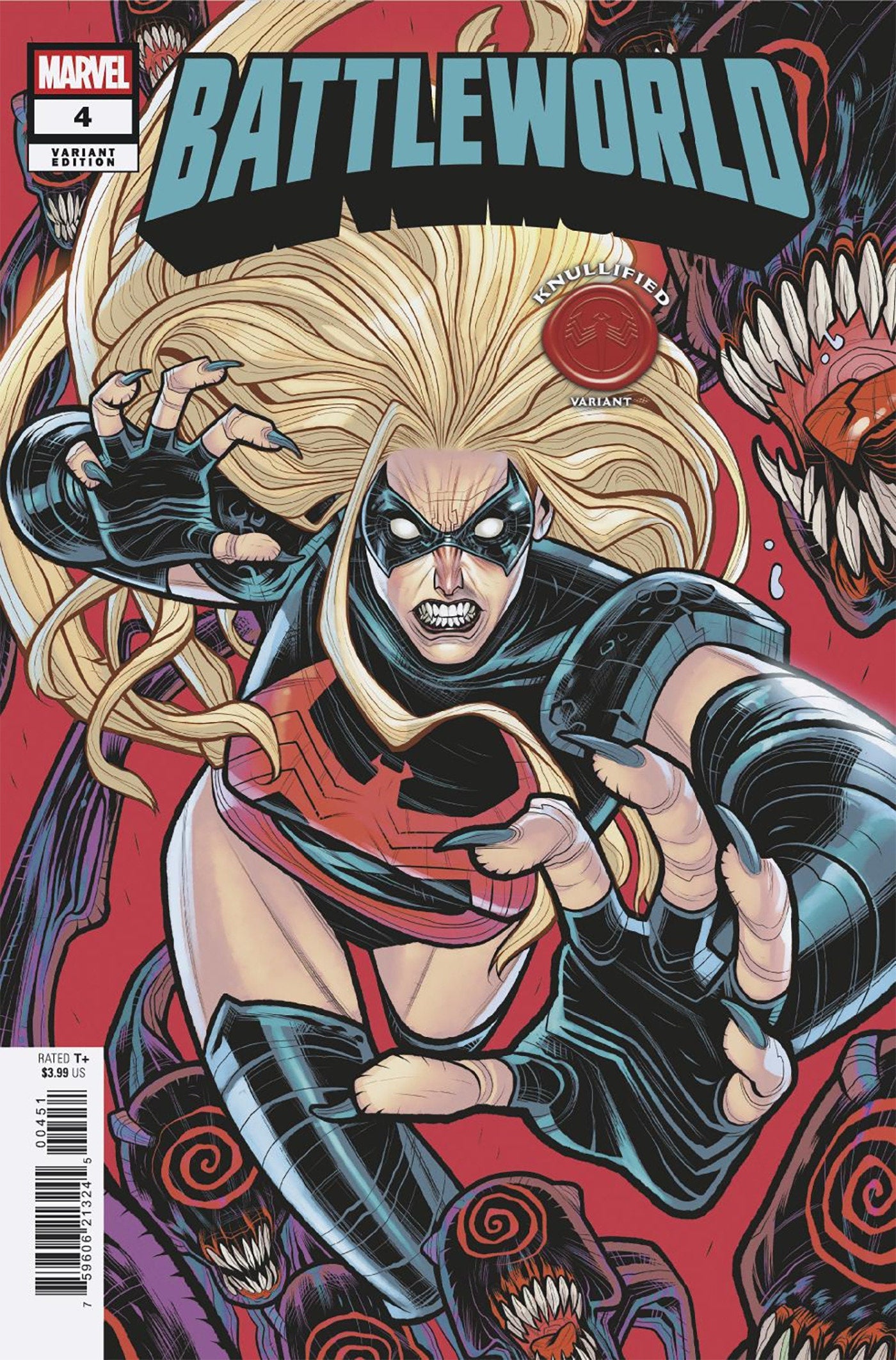 Marvel Comics Battleworld #4 Elizabeth Torque