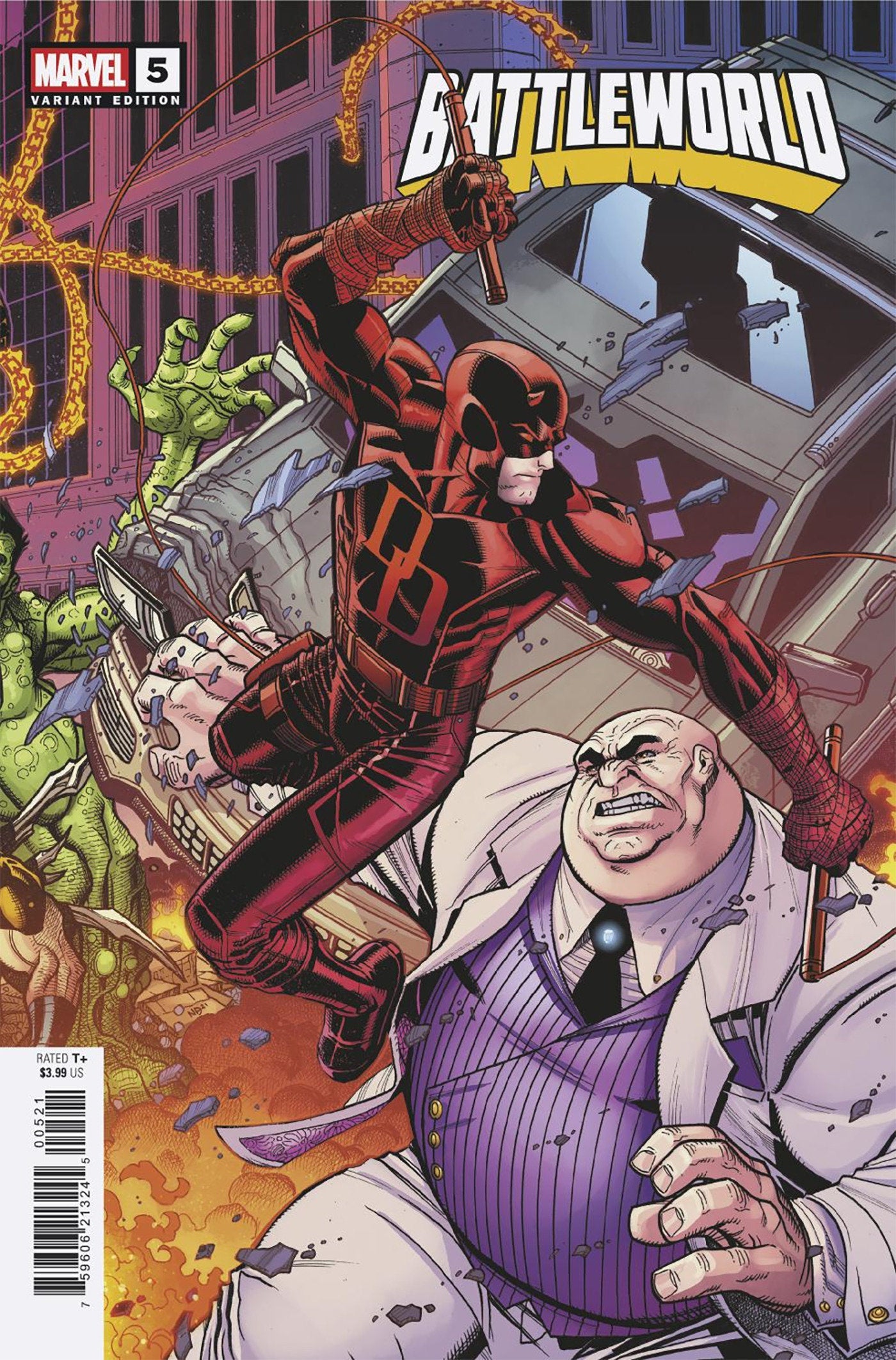 Marvel Comics Battleworld #5 Nick Bradshaw