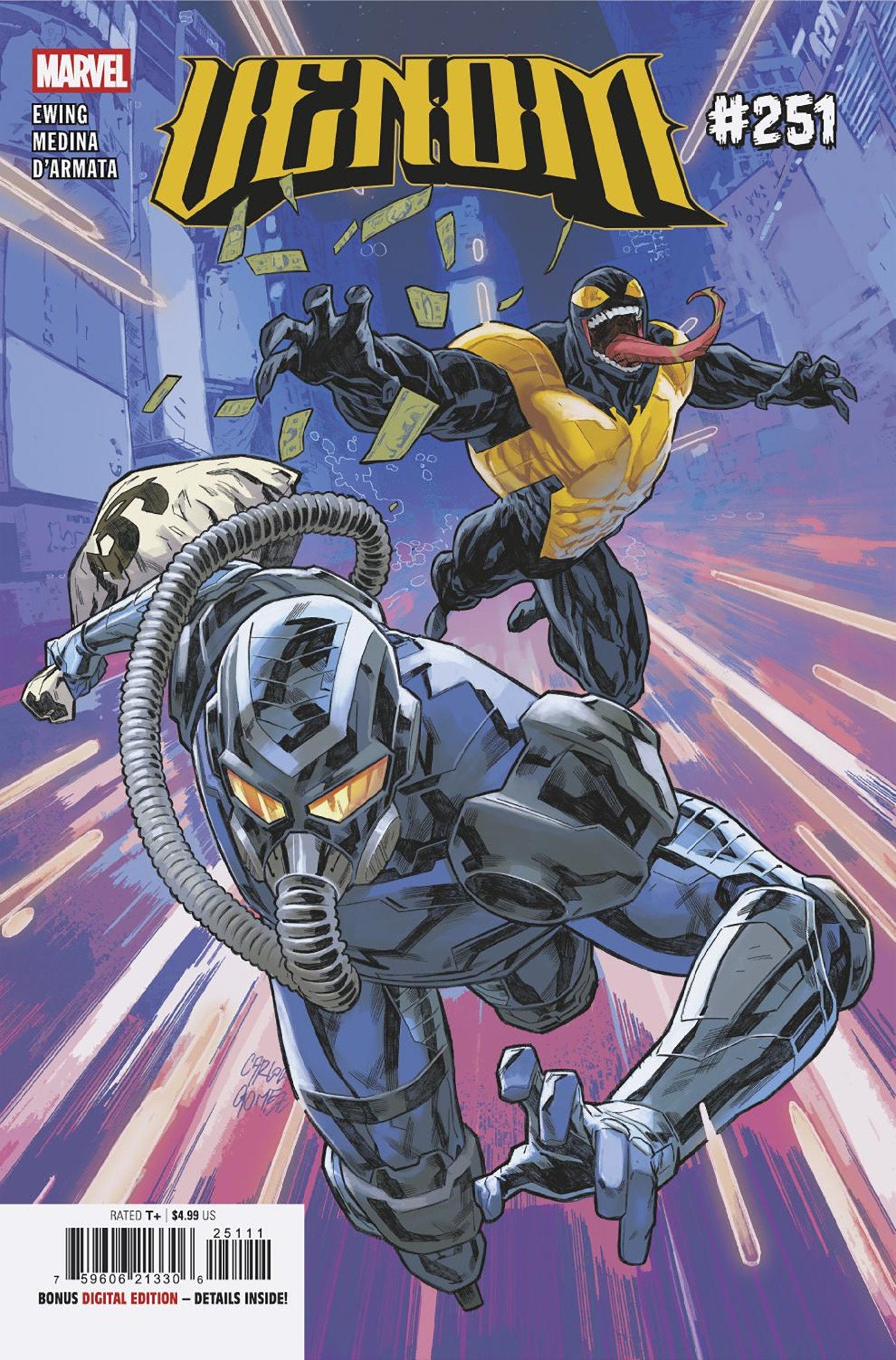 Marvel Comics Venom #251 Carlos Gomez