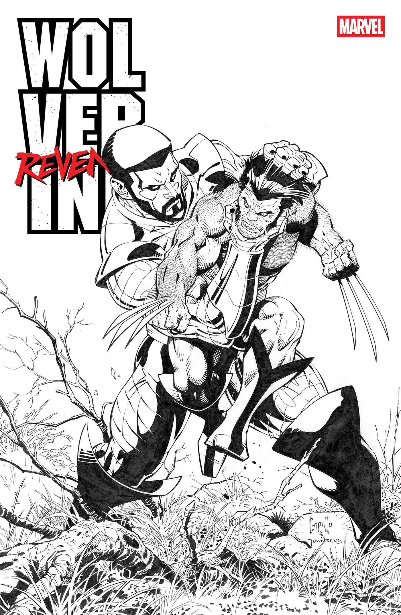 Marvel Comics Wolverine: Revenge - Red Band #3 Greg Capullo