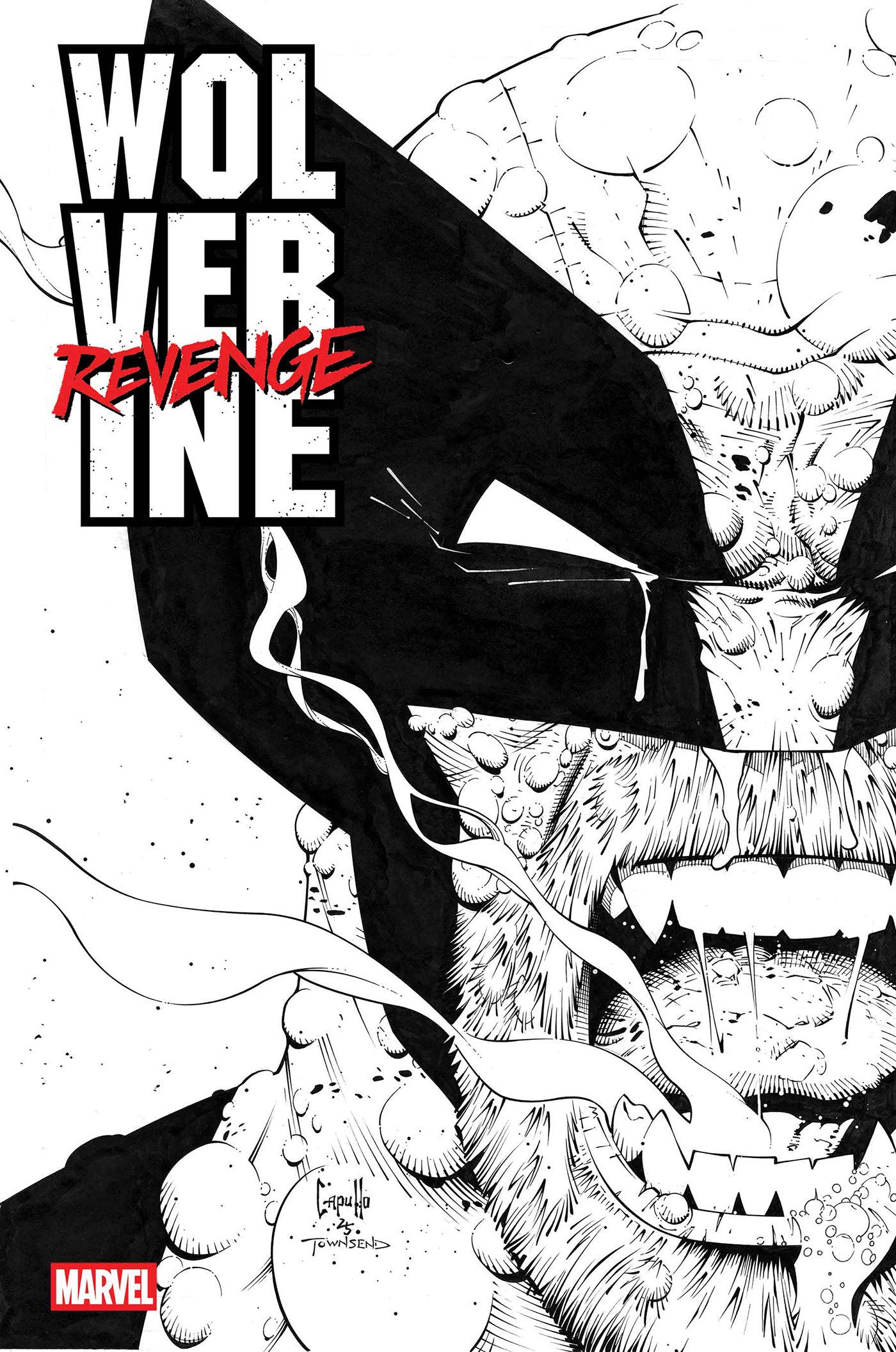 Marvel Comics Wolverine: Revenge - Red Band #4 Greg Capullo