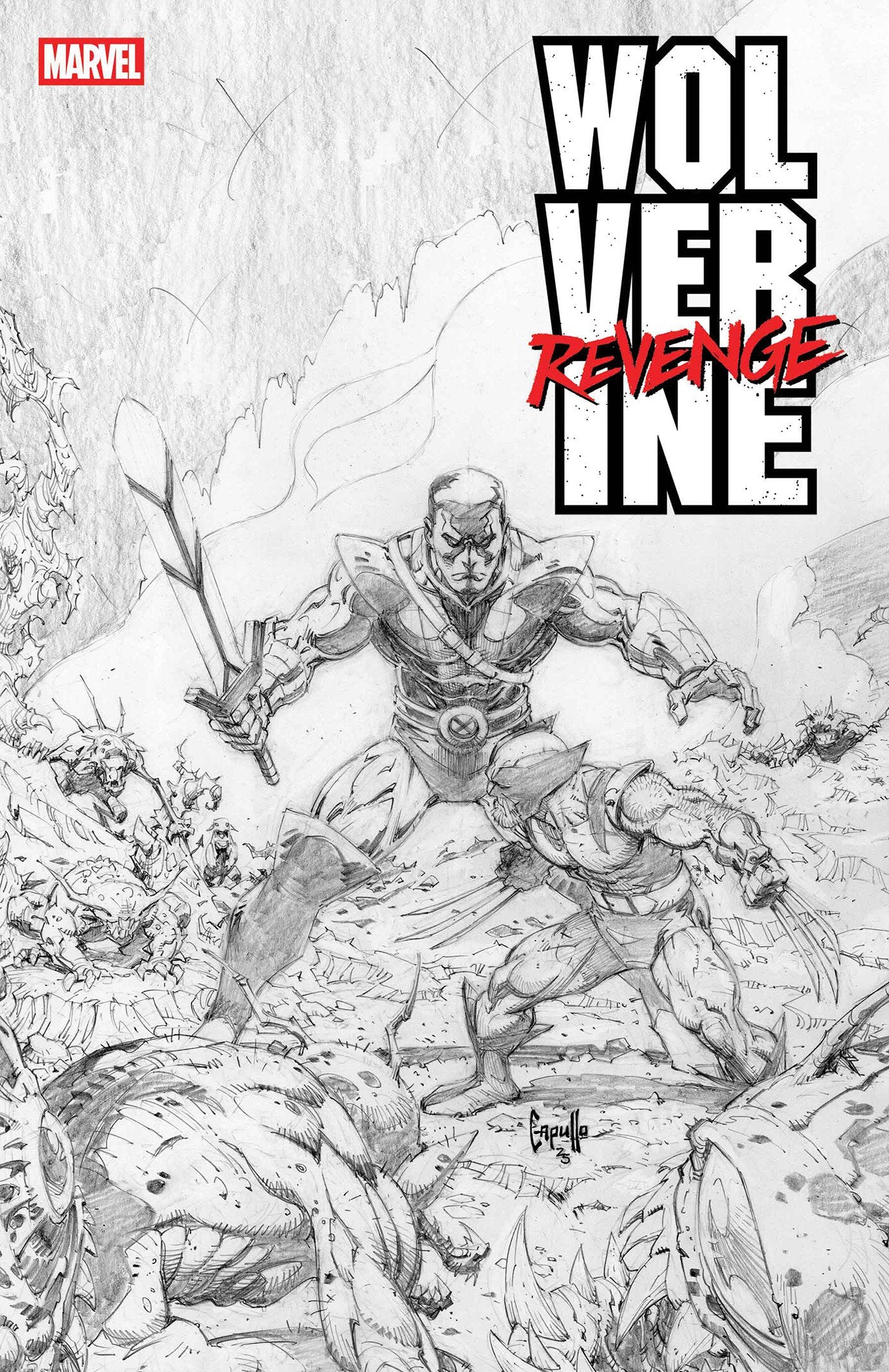 Marvel Comics Wolverine: Revenge - Red Band #5 Greg Capullo