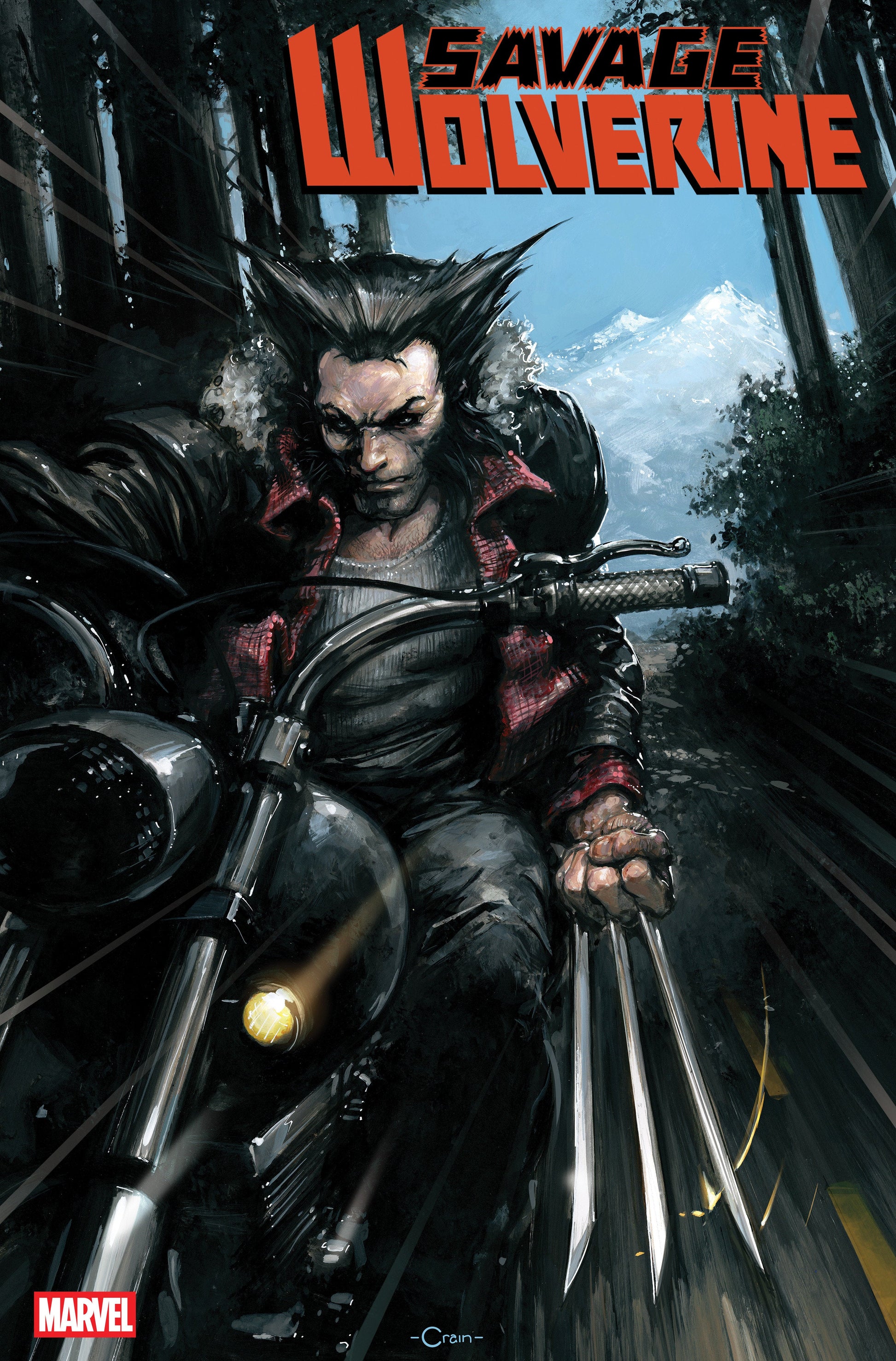 Marvel Comics Savage Wolverine #1 Clayton Crain