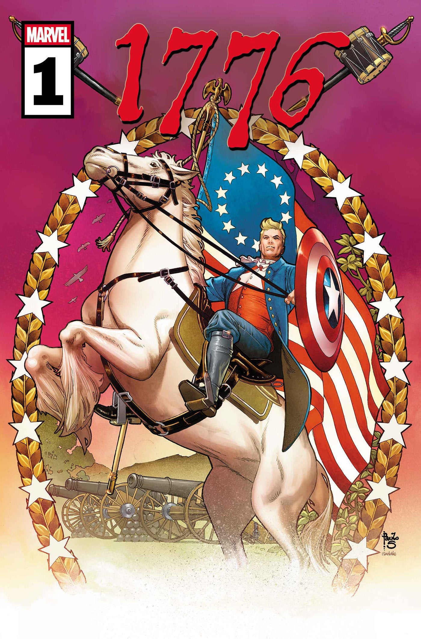 Marvel Comics 1776 #1 Paulo Siqueira