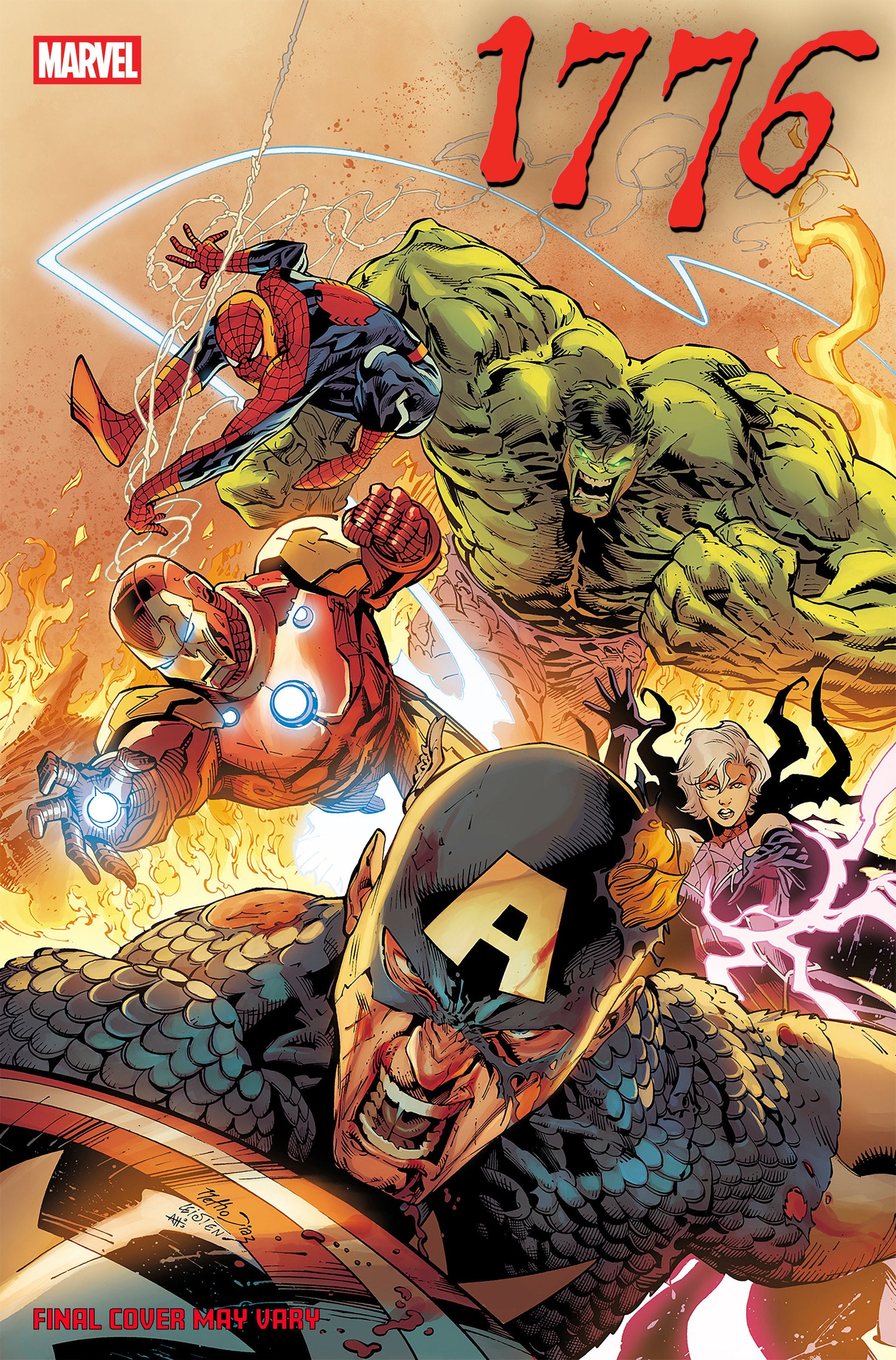 Marvel Comics 1776 #4 Netho Diaz