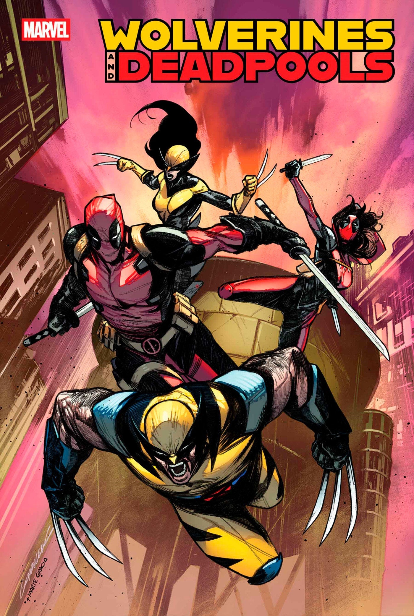 Marvel Comics Wolverines & Deadpools #1 Alessandro Cappuccio