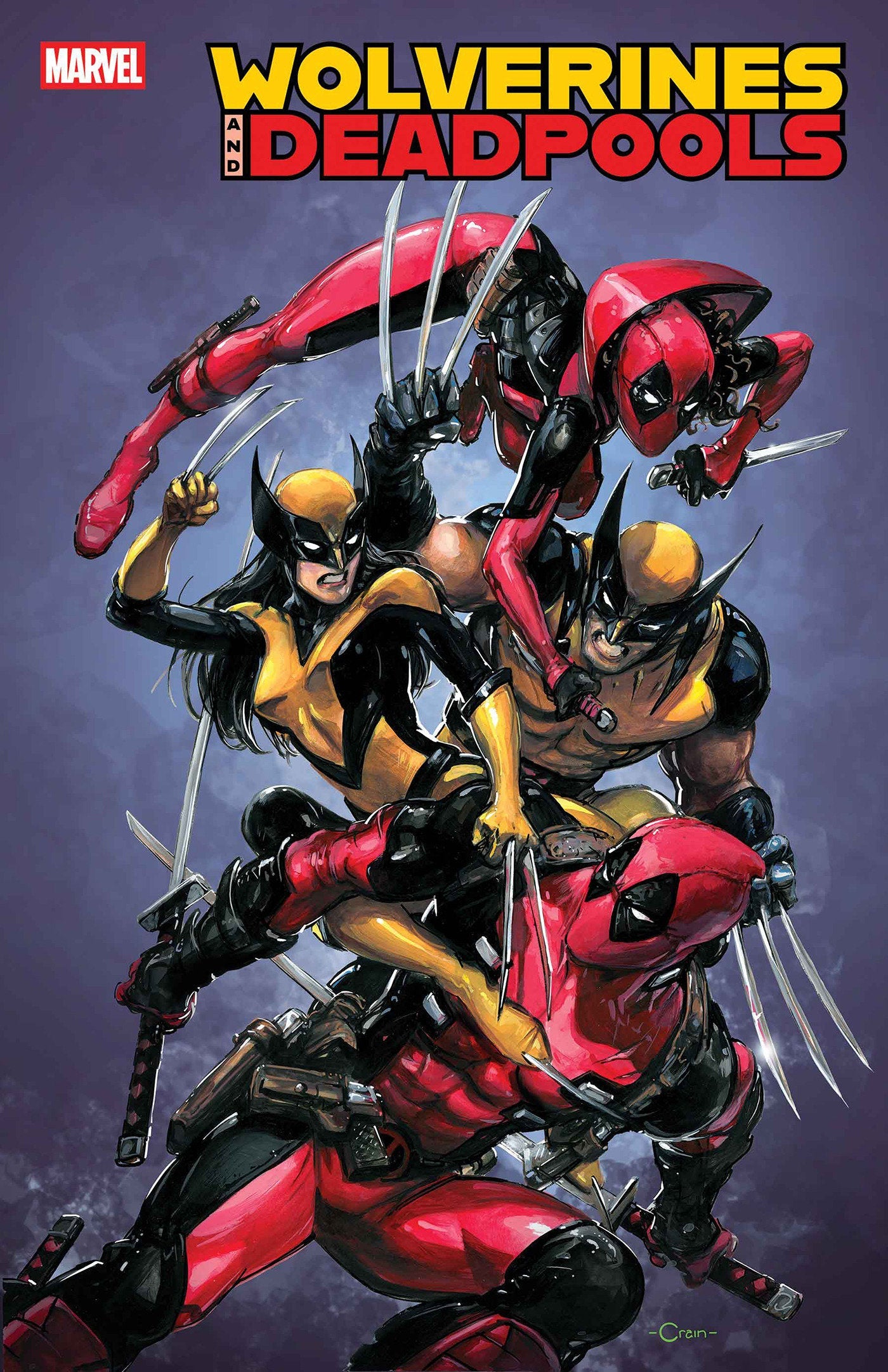 Marvel Comics Wolverines & Deadpools #3 Clayton Crain