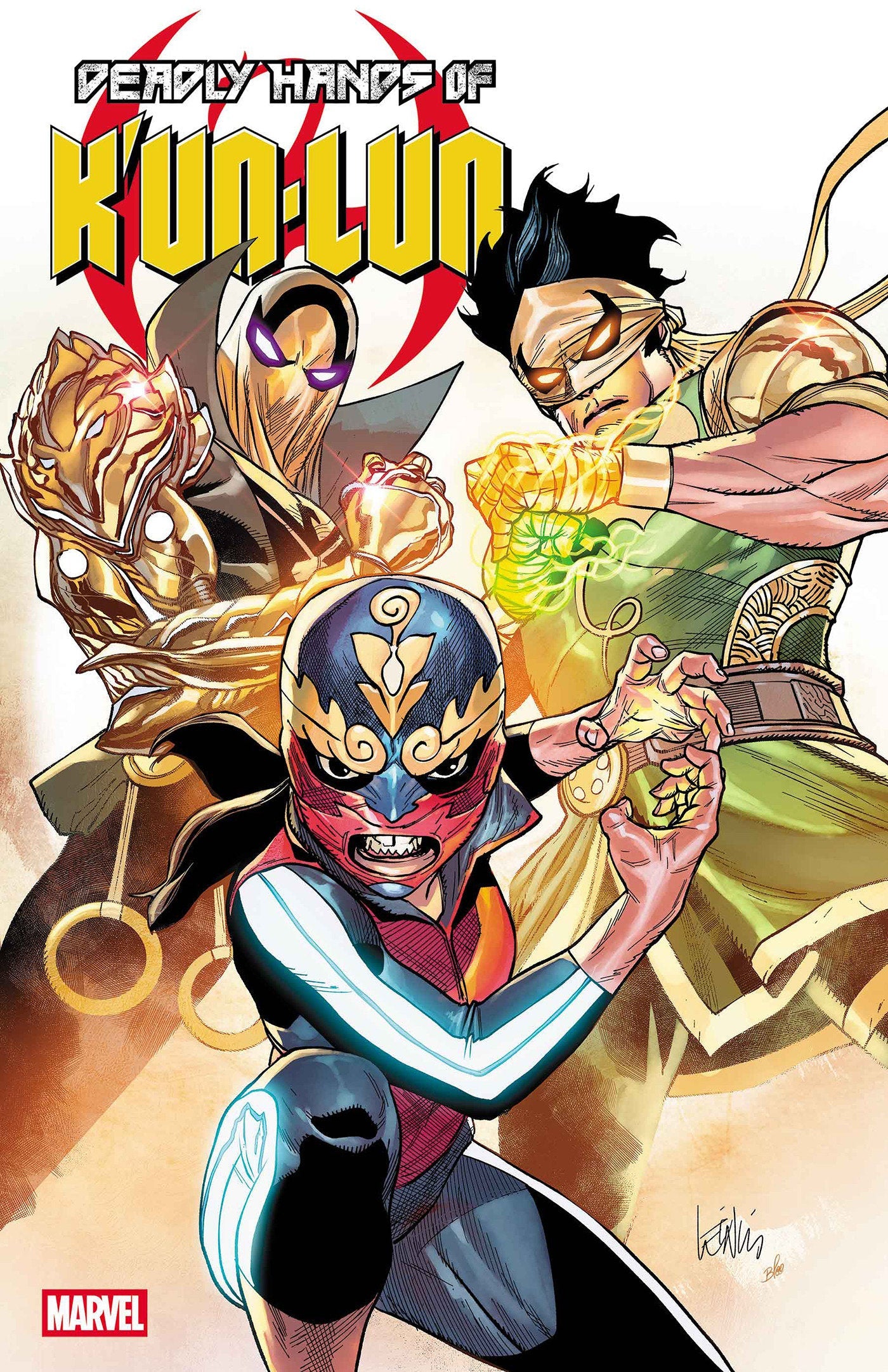 Marvel Comics Deadly Hands Of K'Un-Lun #1 Leinil Yu