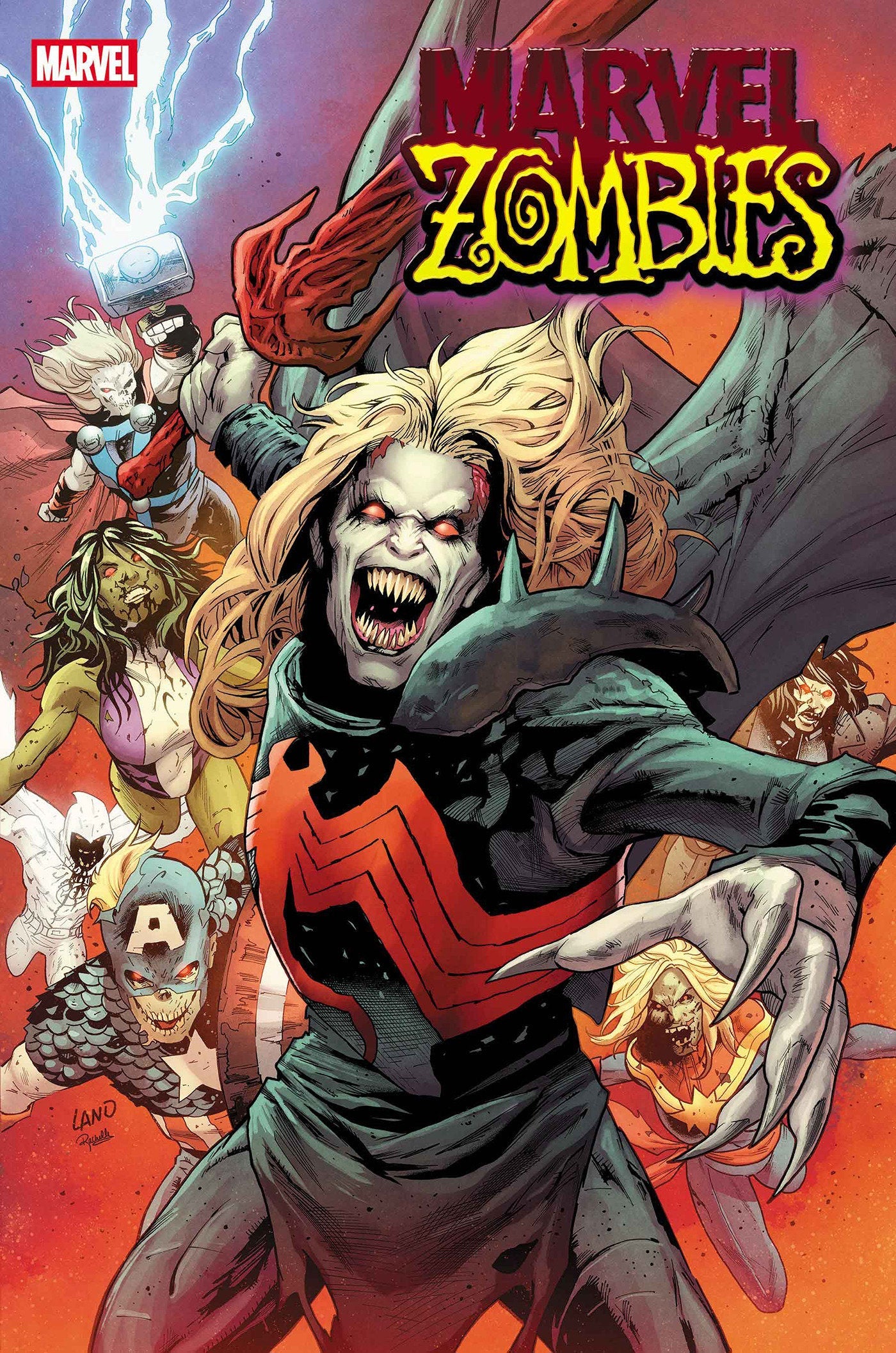 Marvel Comics Marvel Zombies: Red Band #5 Greg Land