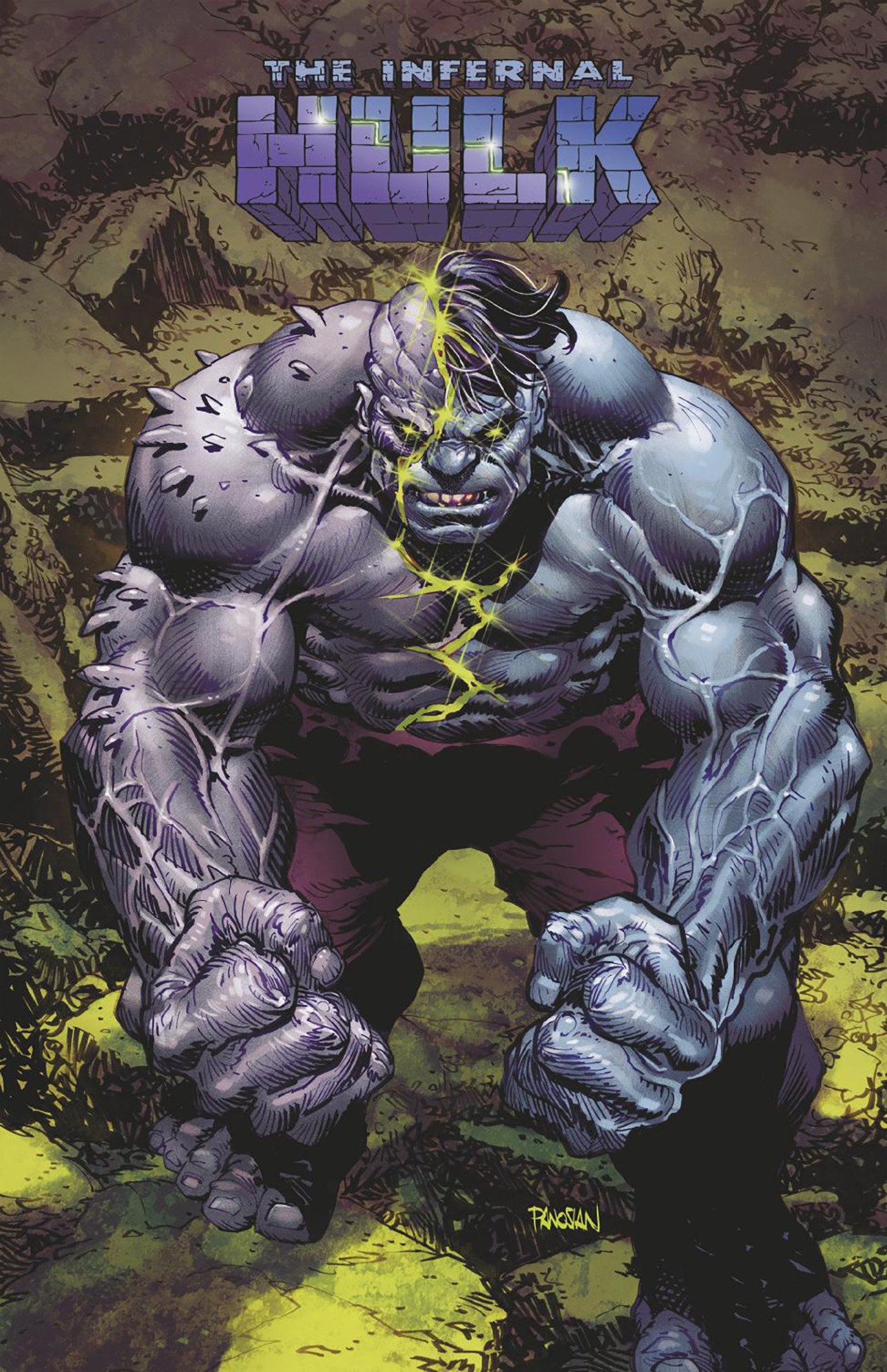 Marvel Comics Infernal Hulk #1 Dan Panosian Foil Variant