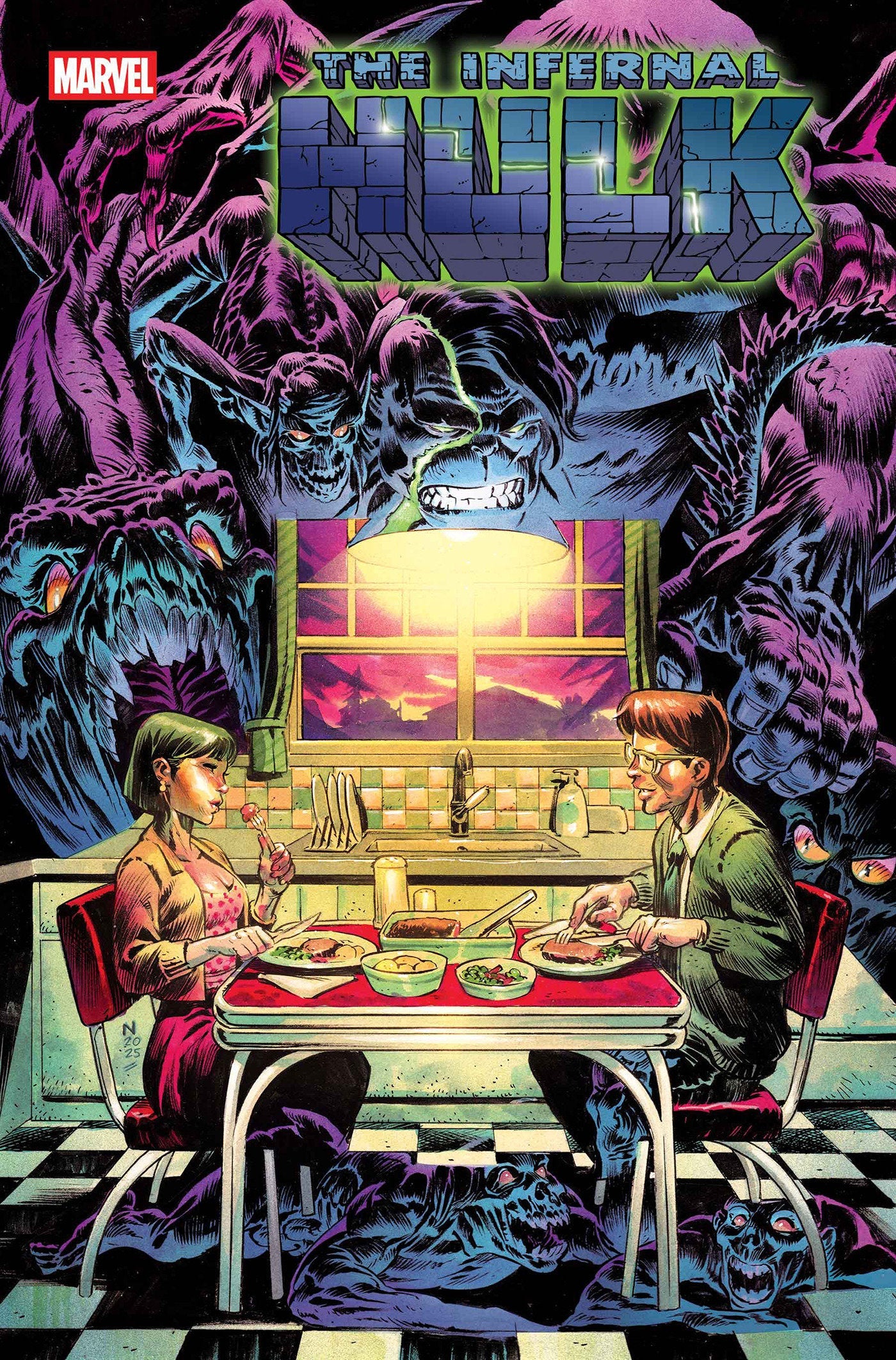 Marvel Comics Infernal Hulk #3 Nic Klein