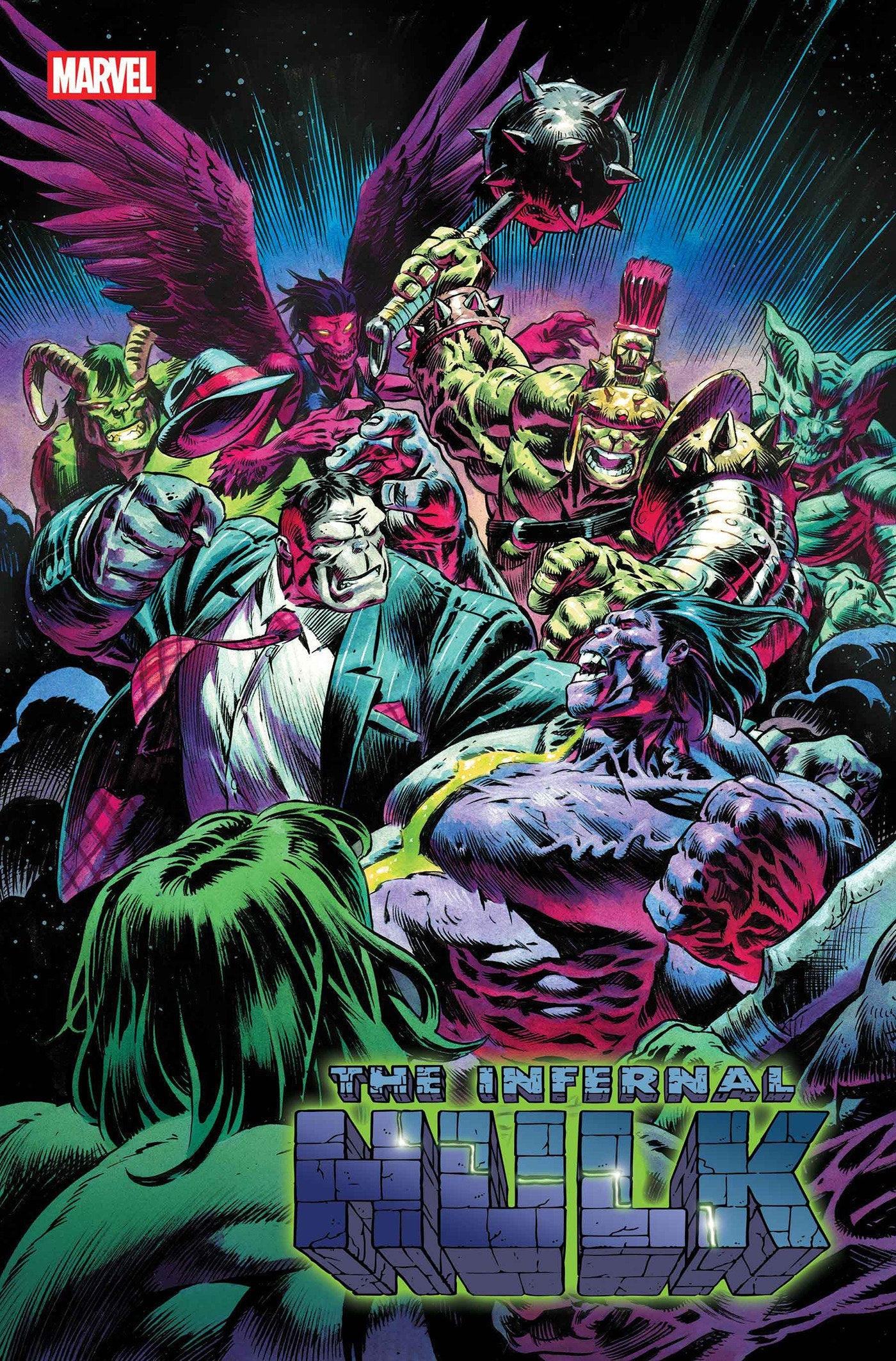 Marvel Comics Infernal Hulk #4 Nic Klein