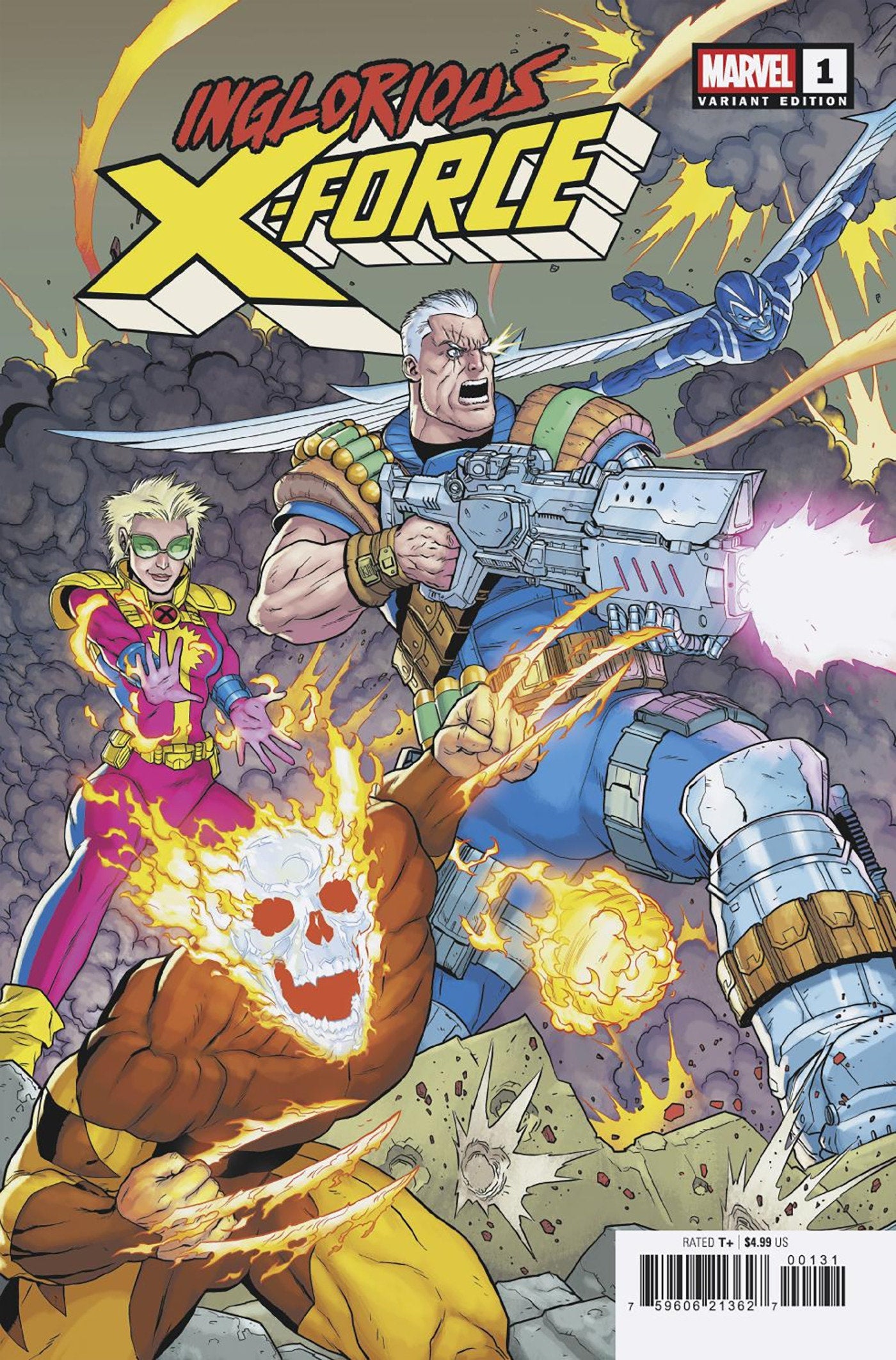 Marvel Comics Inglorious X-Force #1 Jacen Burrows