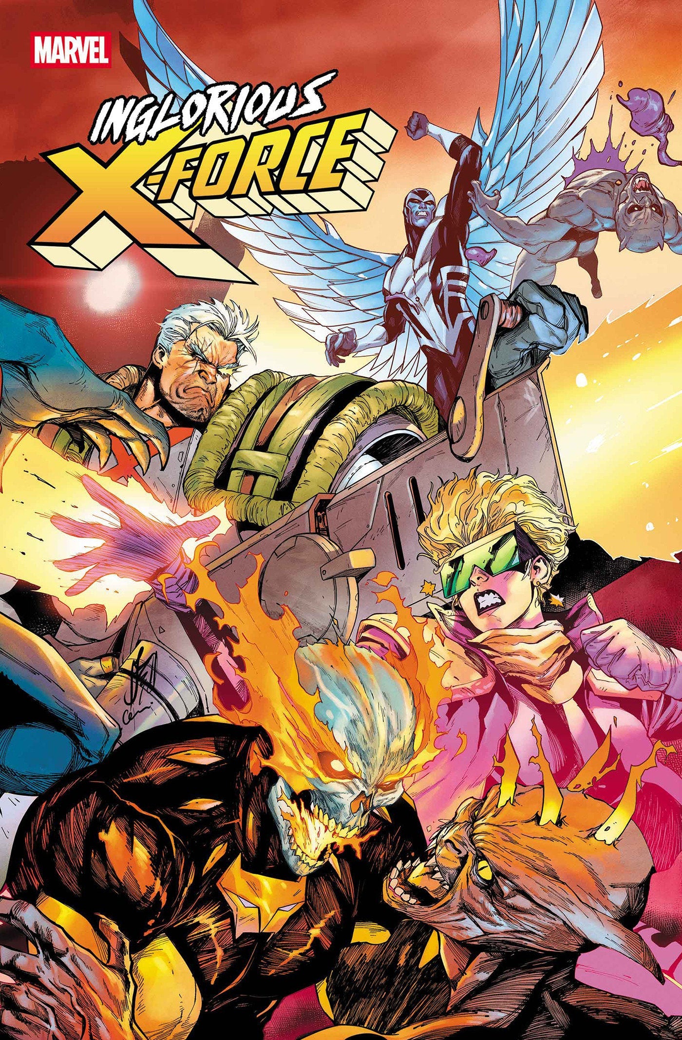Marvel Comics Inglorious X-Force #2 Stefano Caselli