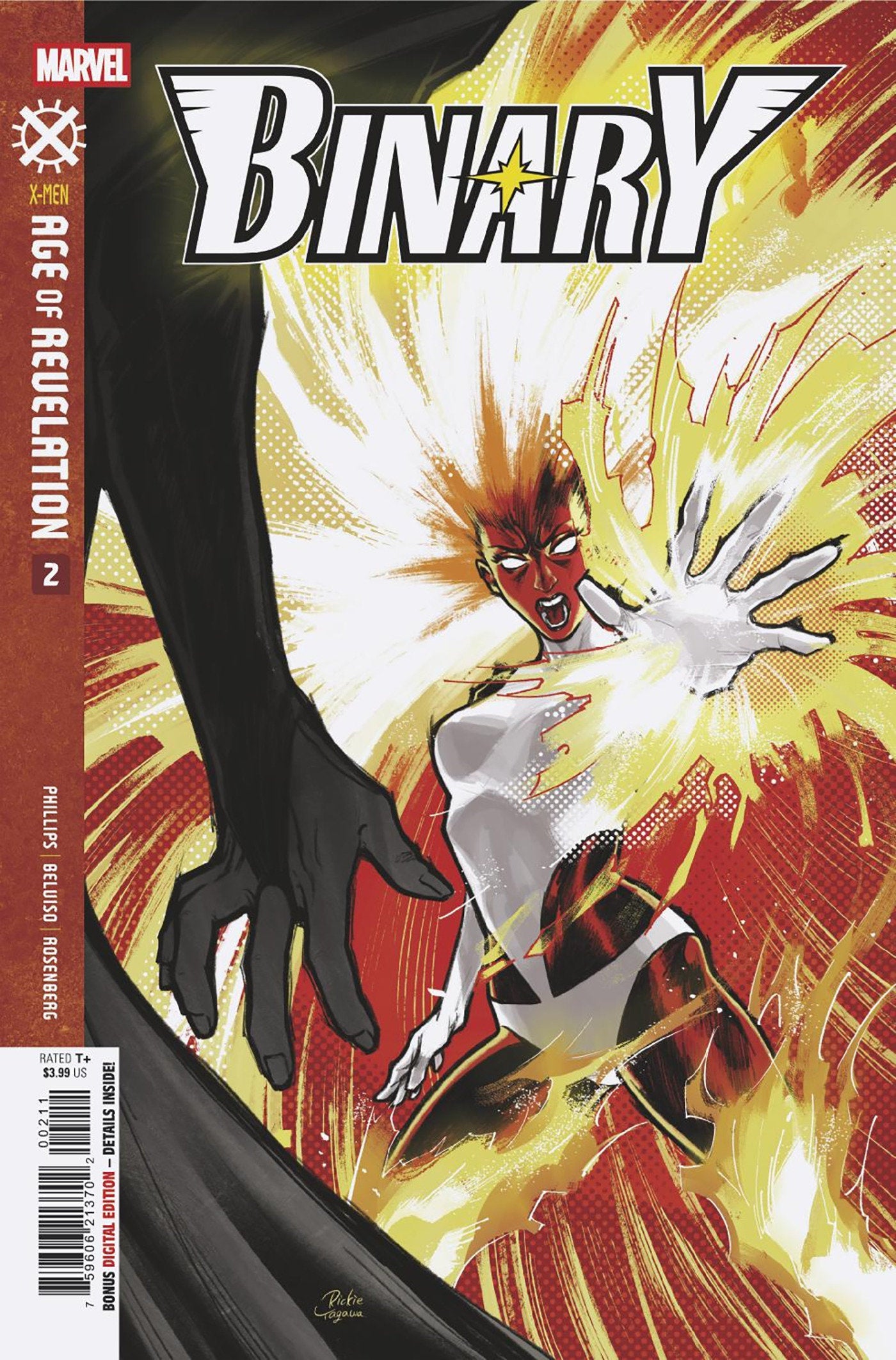 Marvel Comics Binary #2 Rickie Yagawa