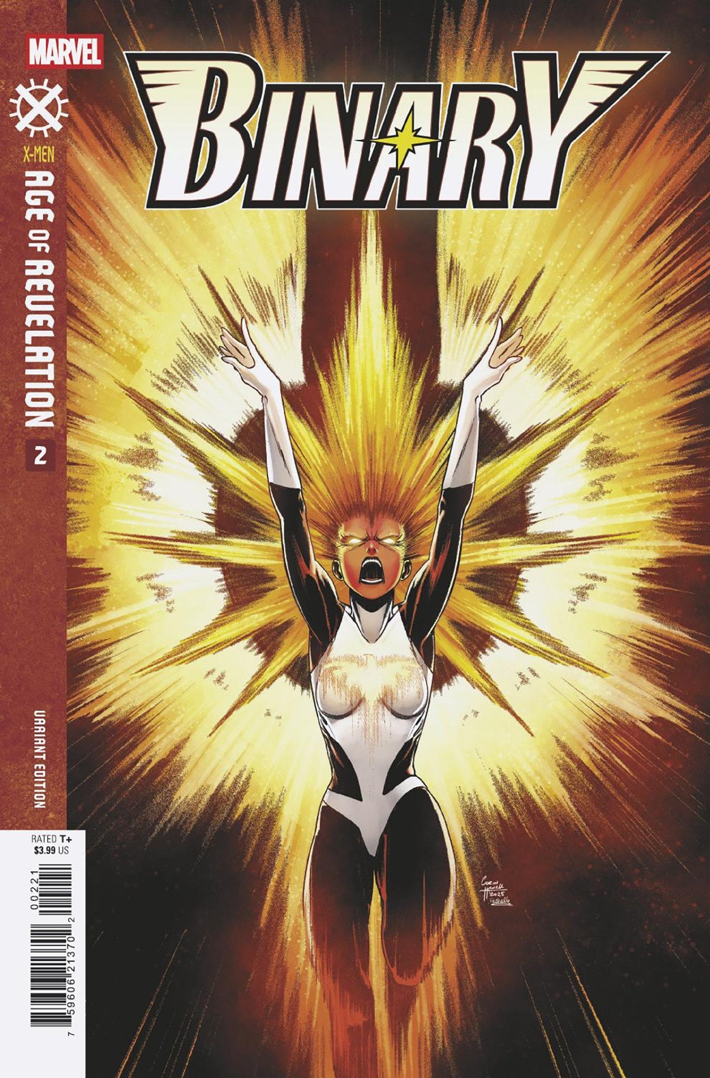 Marvel Comics Binary #2 Corin Howell