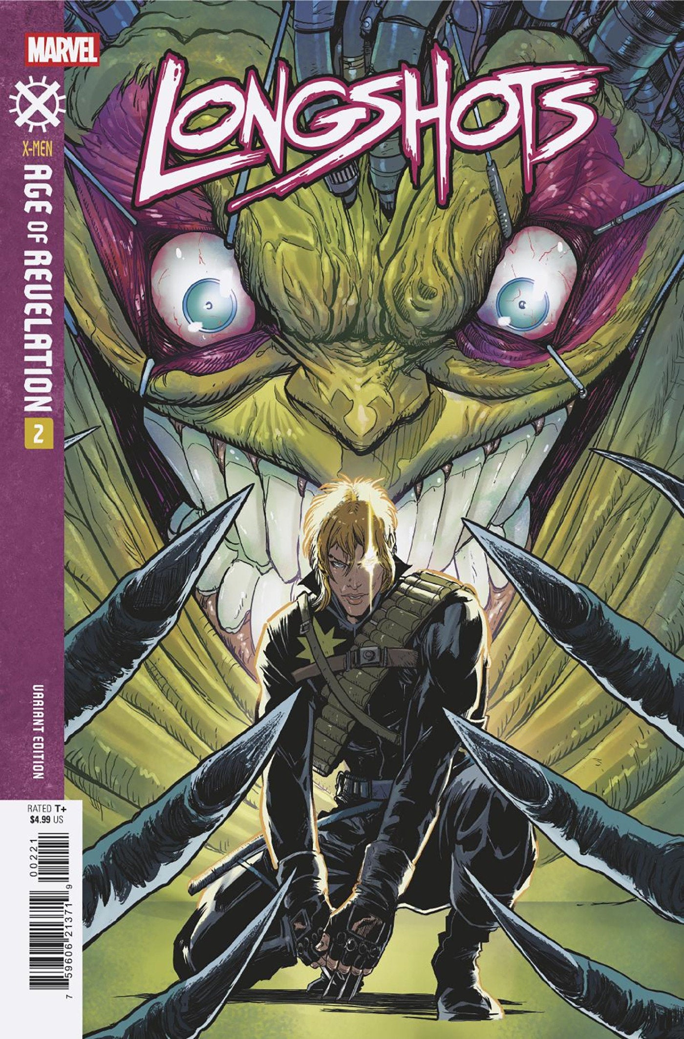 Marvel Comics Longshots #2 Adam Pollina