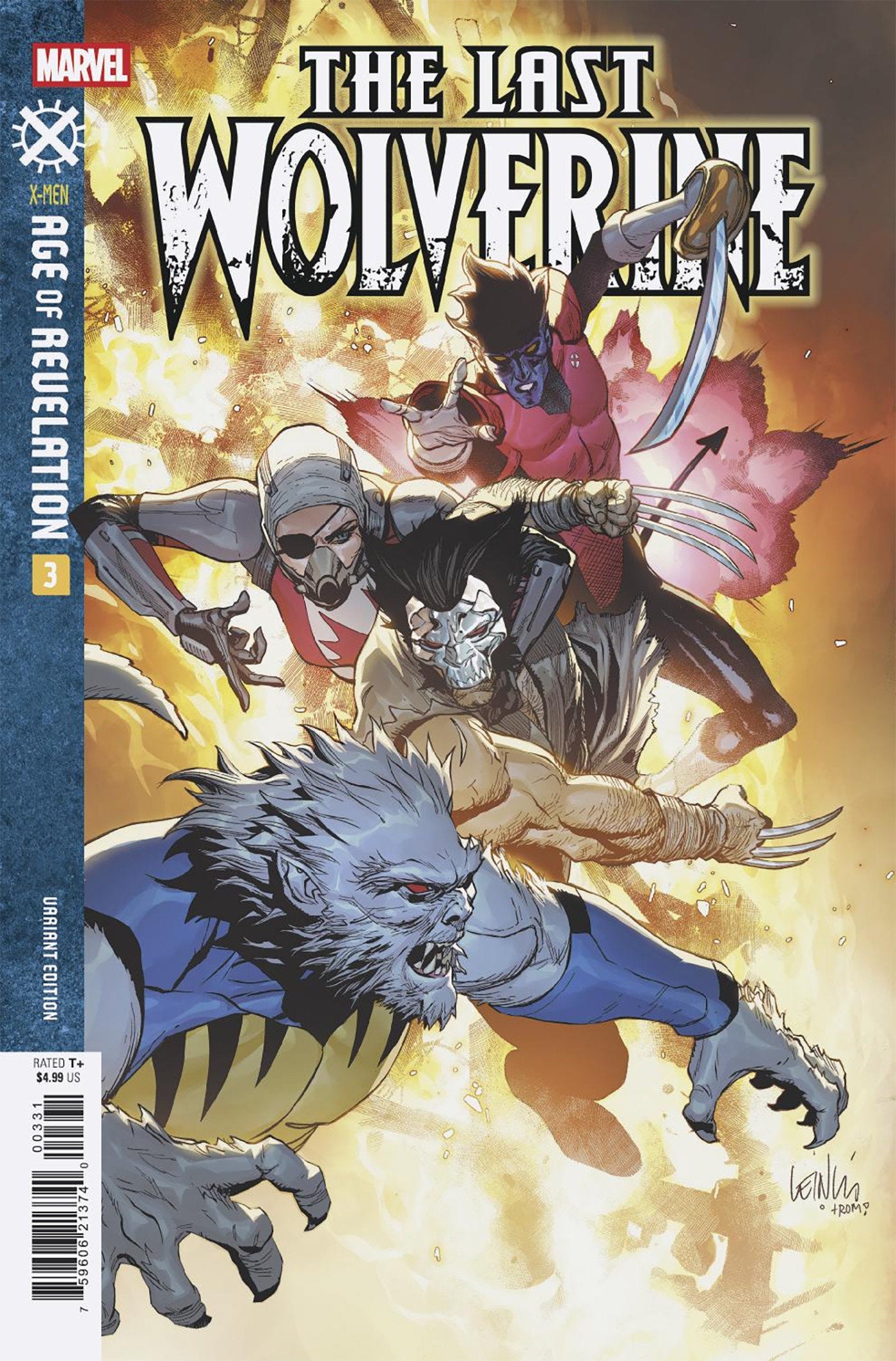 Marvel Comics Wendigo #3 Leinil Yu