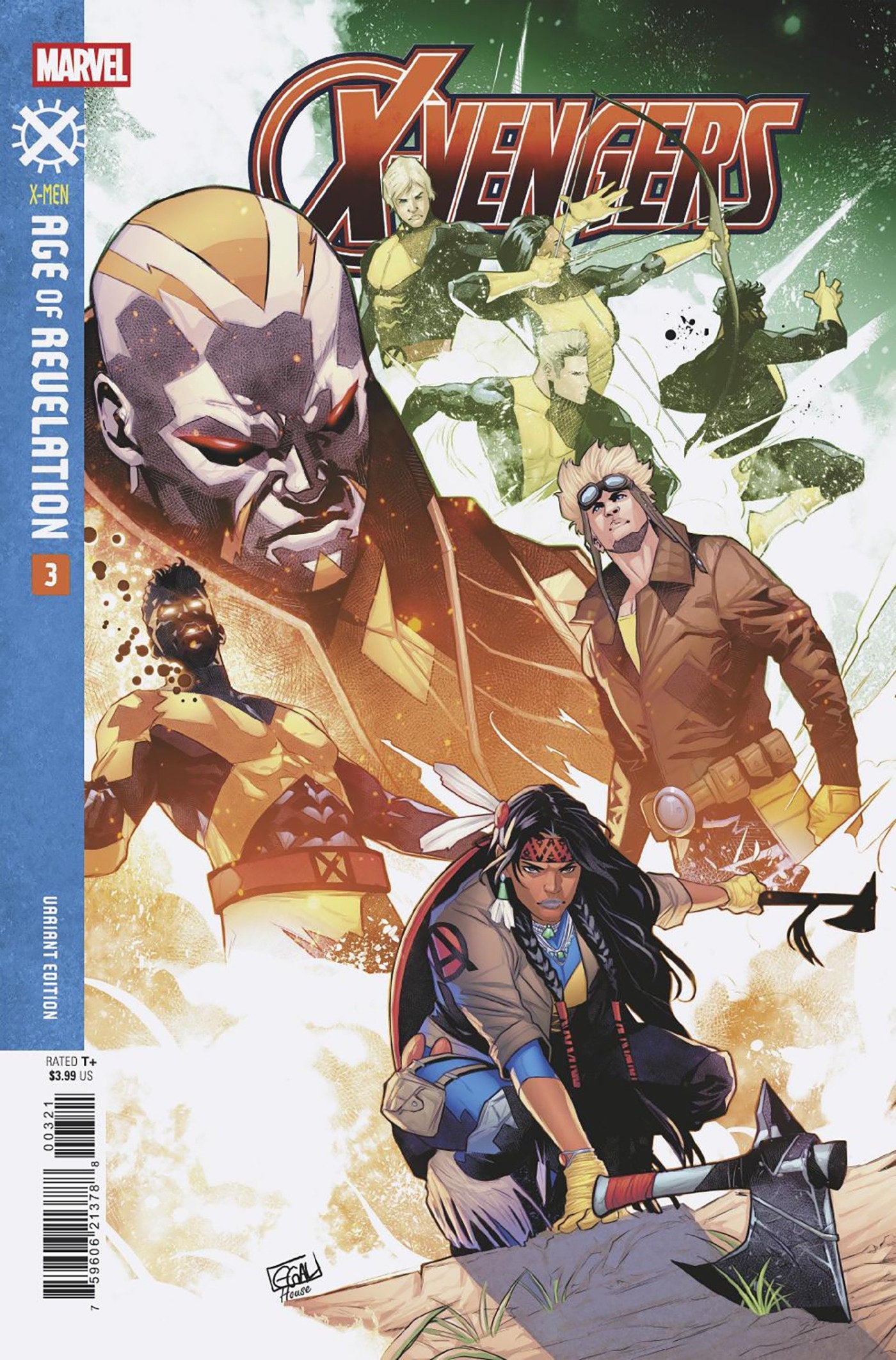 Marvel Comics X-Vengers #3 Edwin Galmon