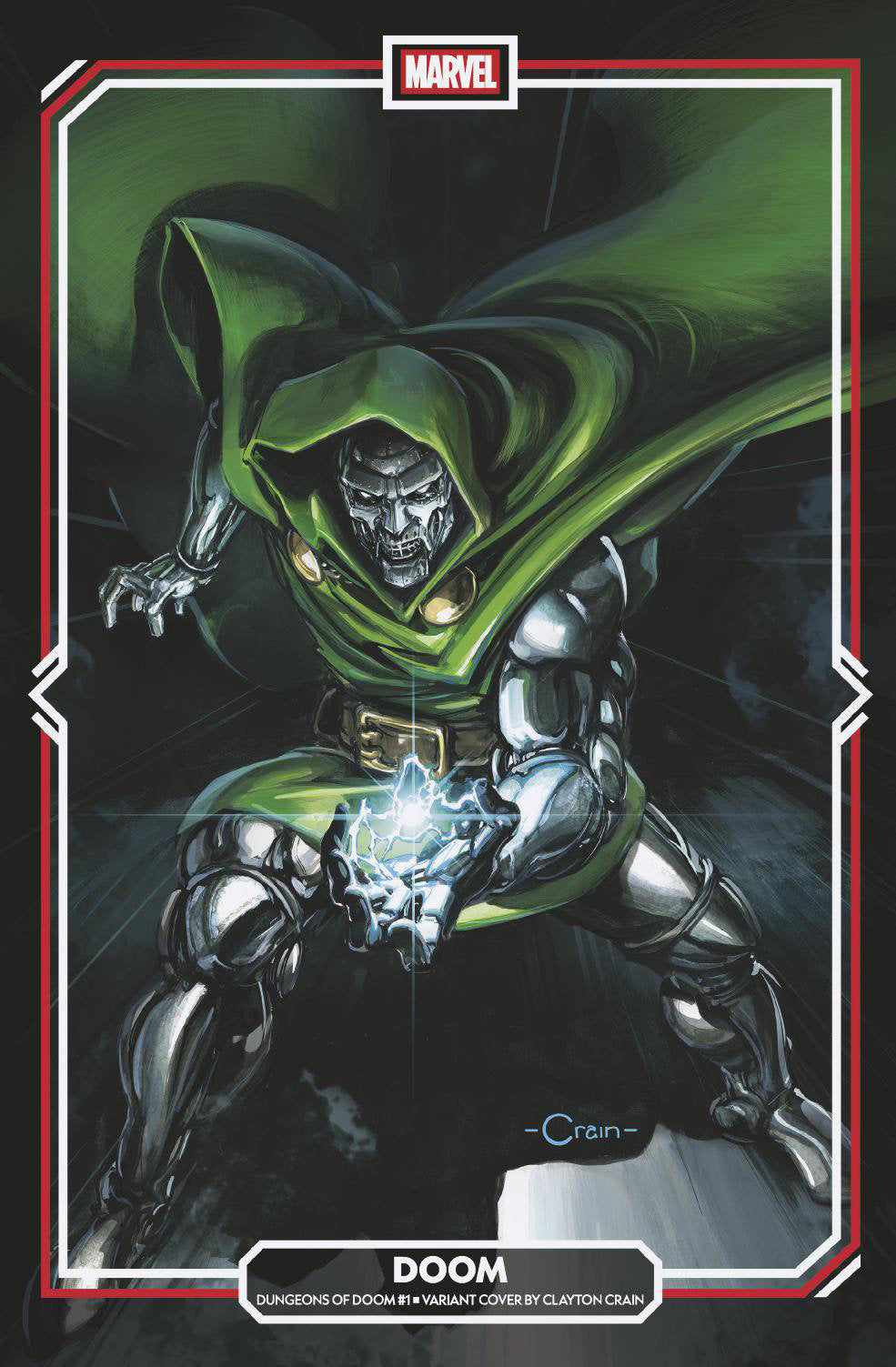 Marvel Comics Dungeons Of Doom #1 Clayton Crain