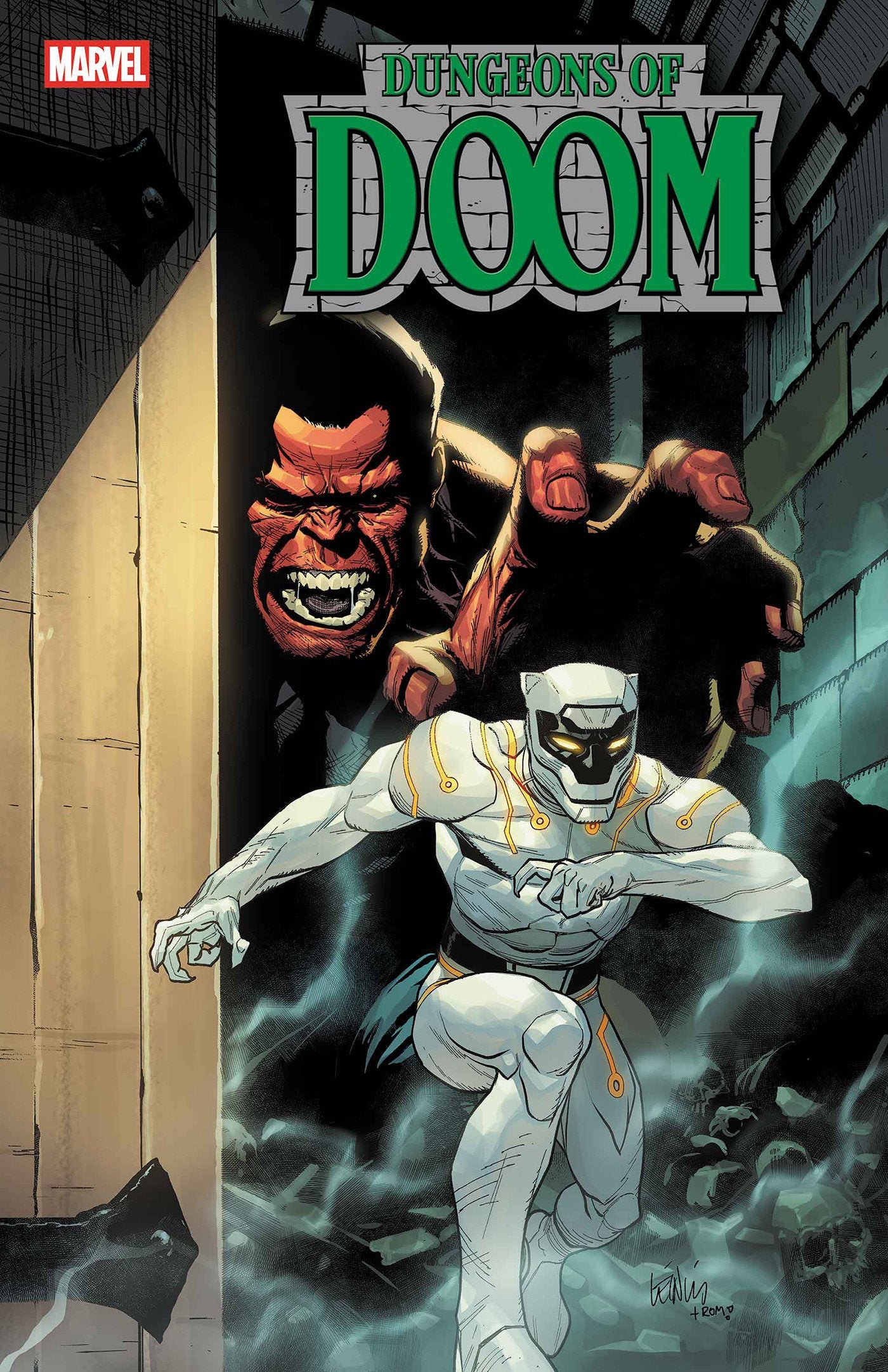 Marvel Comics Dungeons Of Doom #2 Leinil Yu