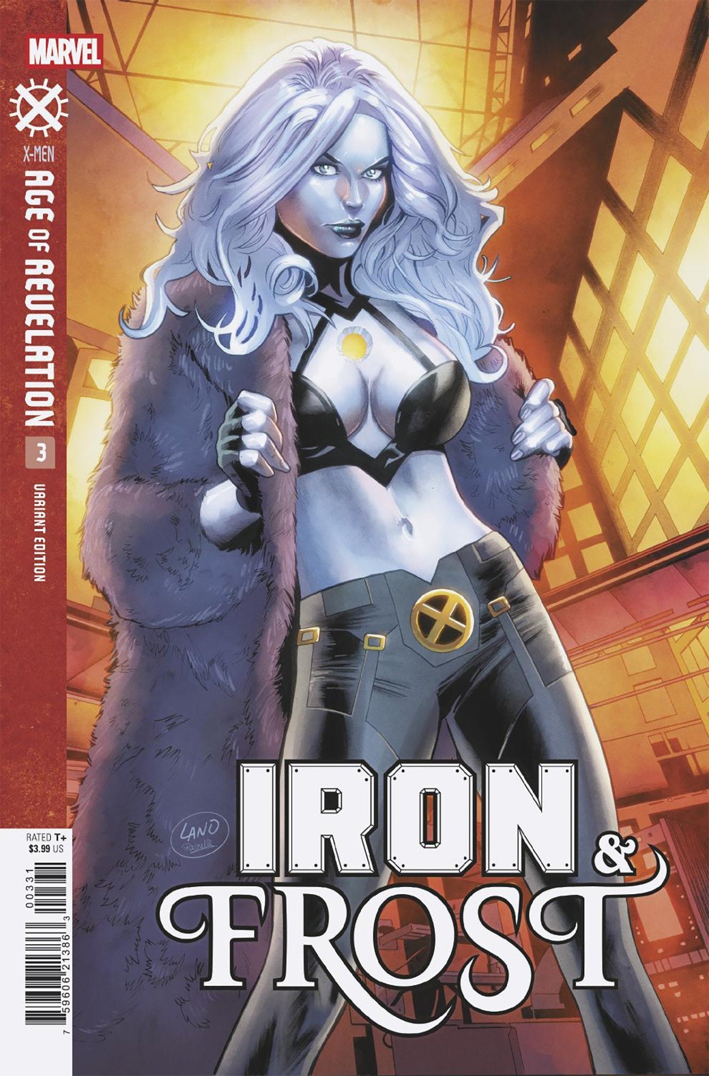 Marvel Comics Iron & Frost #3 Greg Land