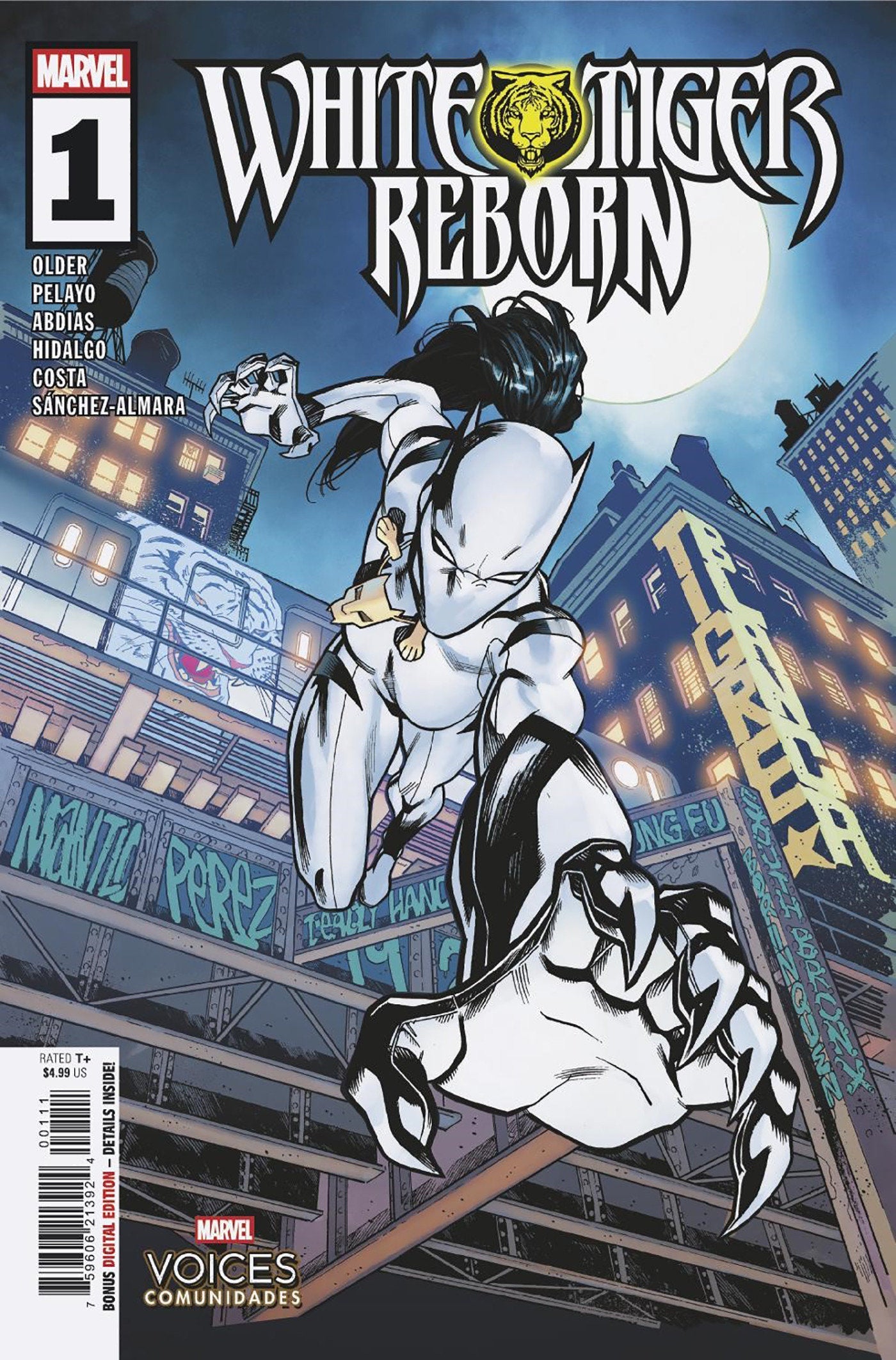 Marvel Comics White Tiger: Reborn #1 Mike Hawthorne