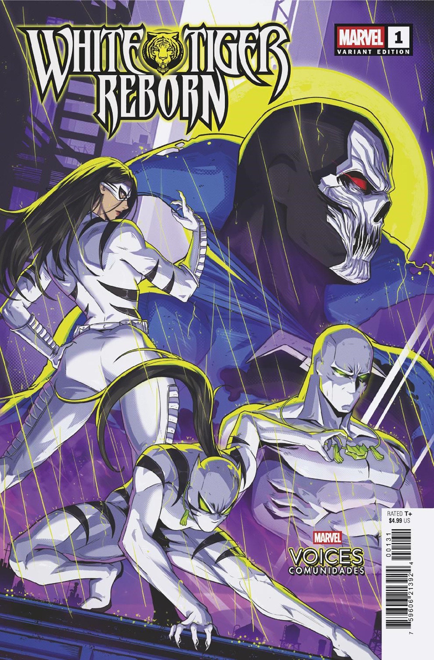 Marvel Comics White Tiger: Reborn #1 Jhony Caballero