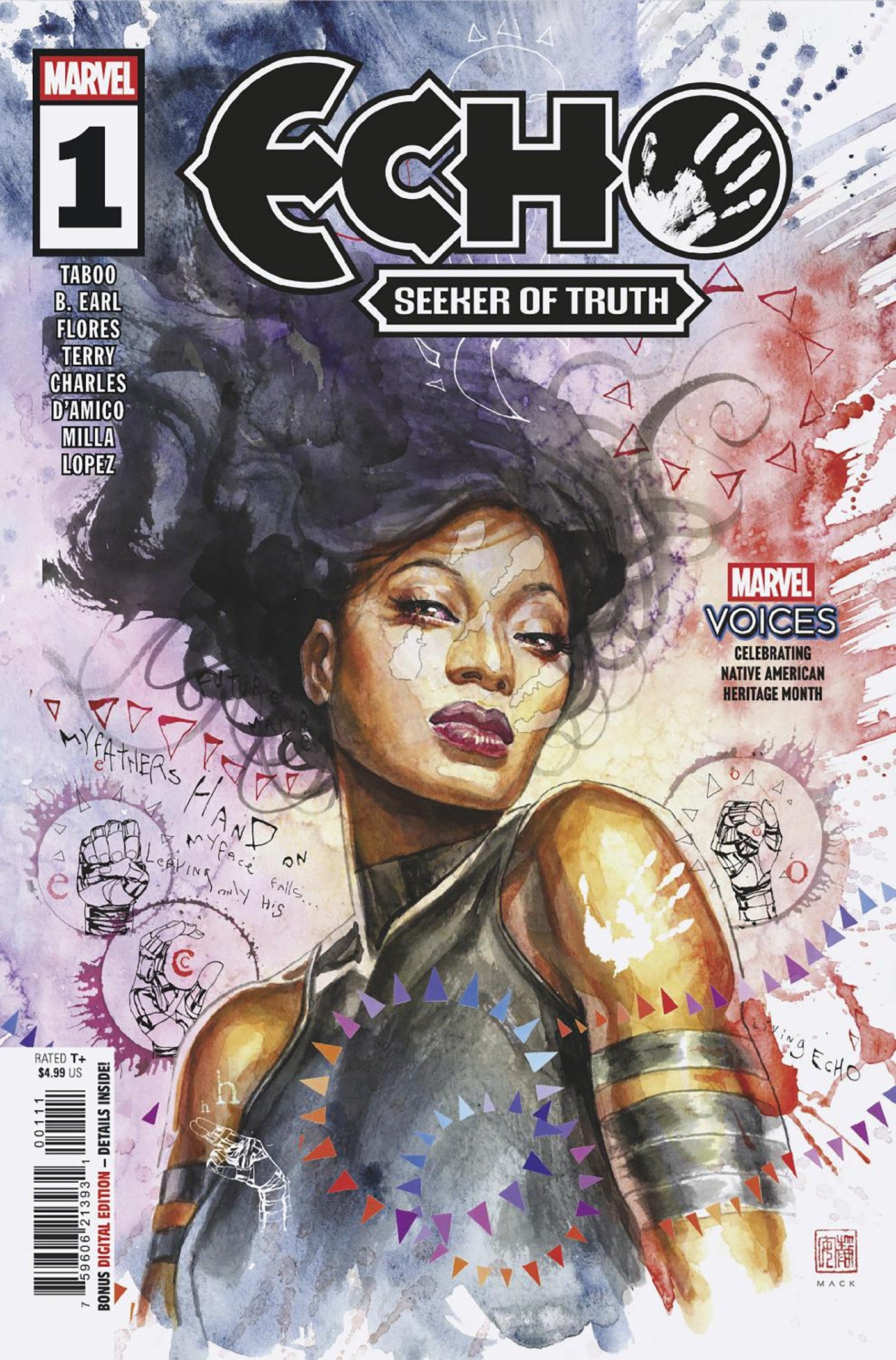 Marvel Comics Echo: Seeker Of Truth #1 David Mack
