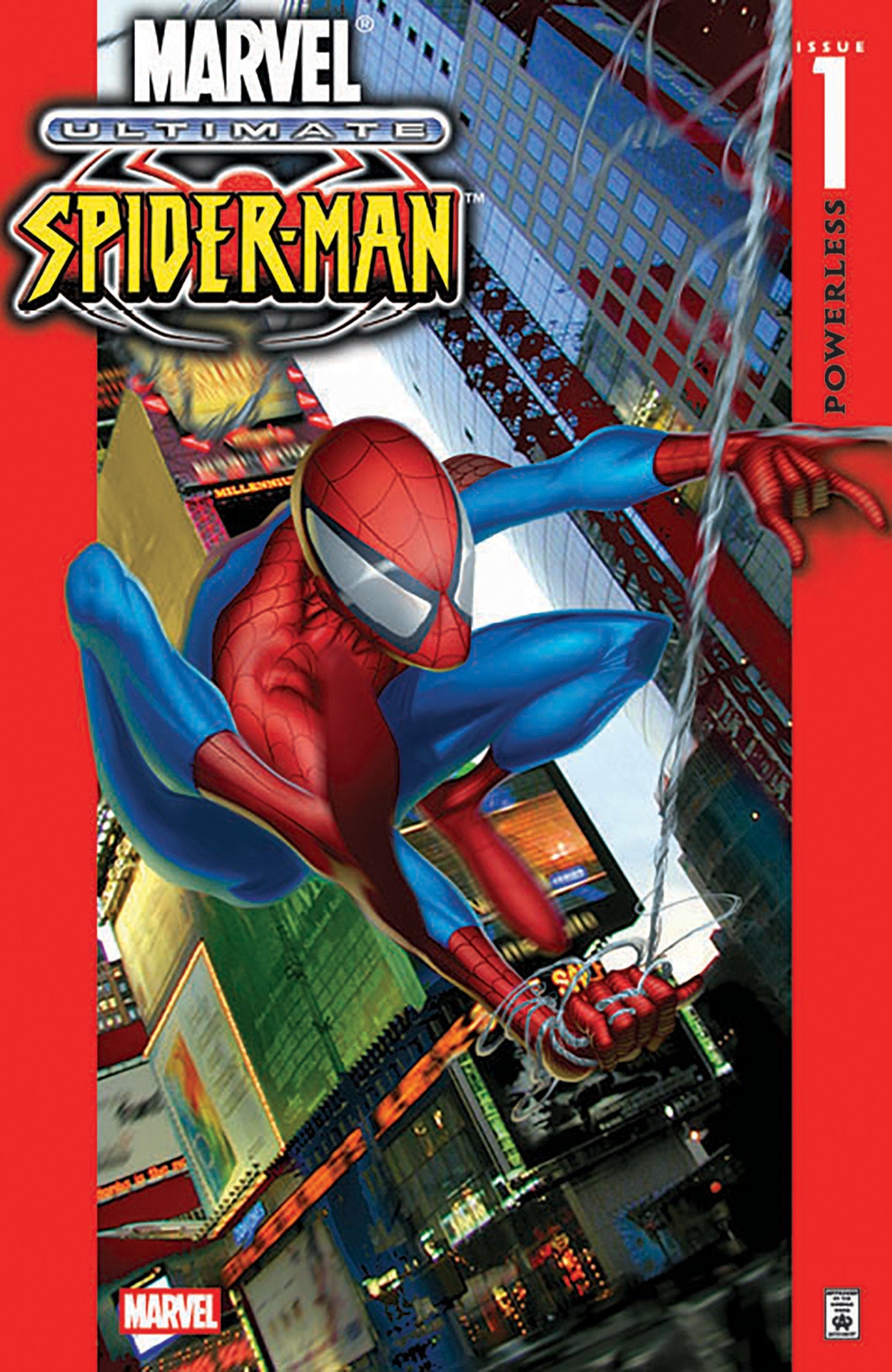 Marvel Comics Ultimate Spider-Man #1 Joe Quesada Foil Facsimile Variant