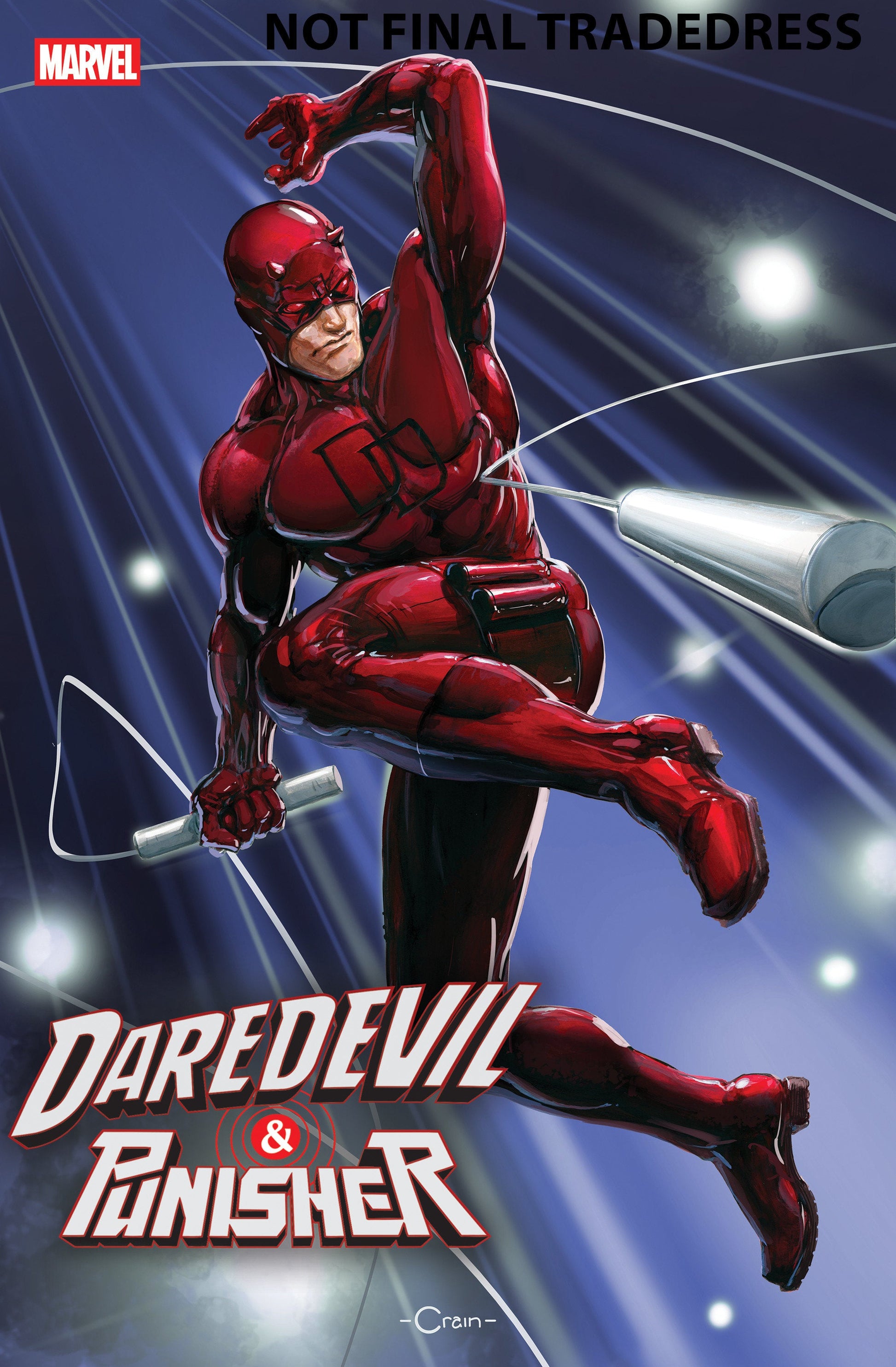 Marvel Comics Daredevil/Punisher: The Devil's Trigger #3 Clayton Crain