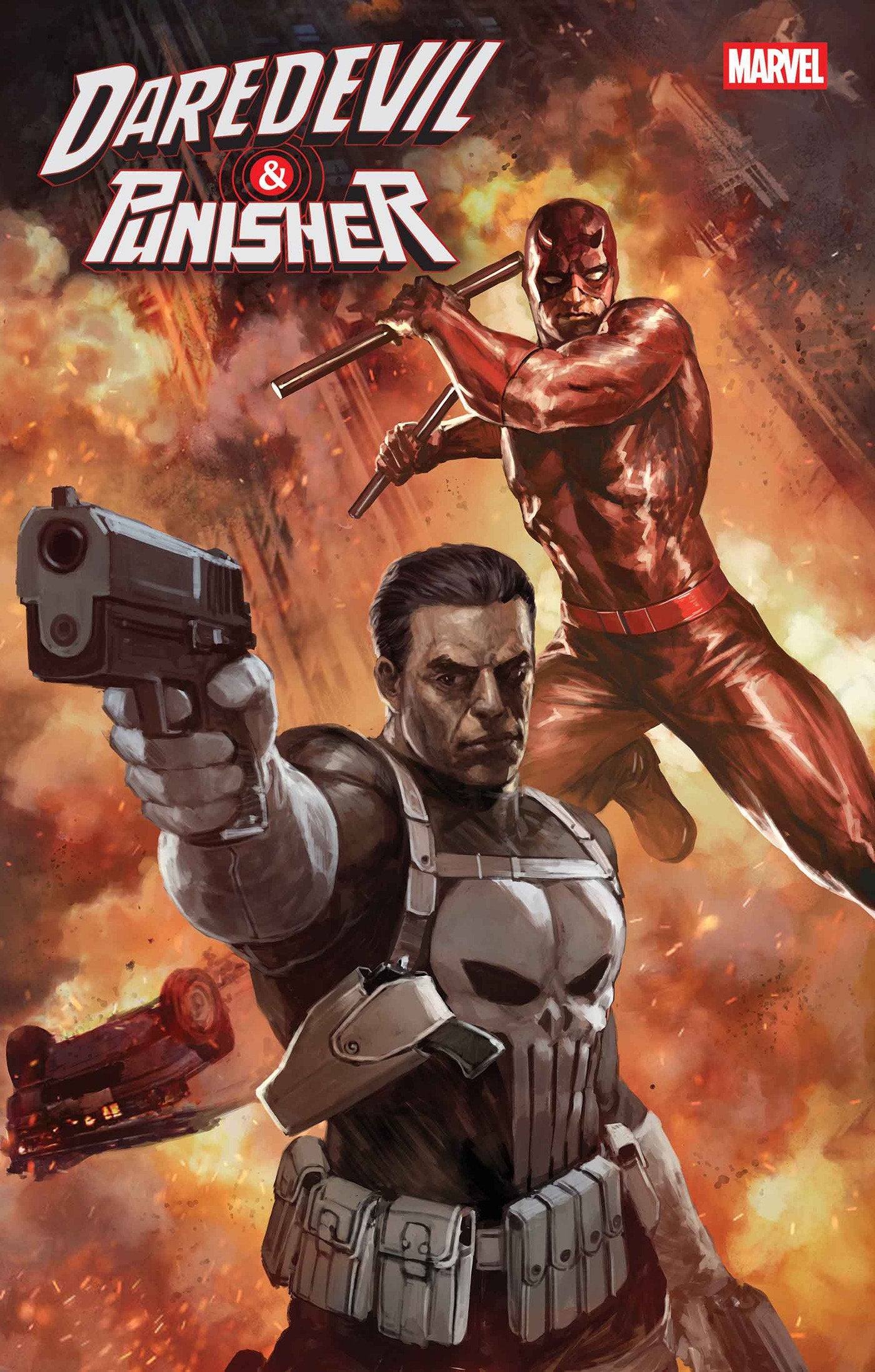 Marvel Comics Daredevil/Punisher: The Devil's Trigger #5 Skan
