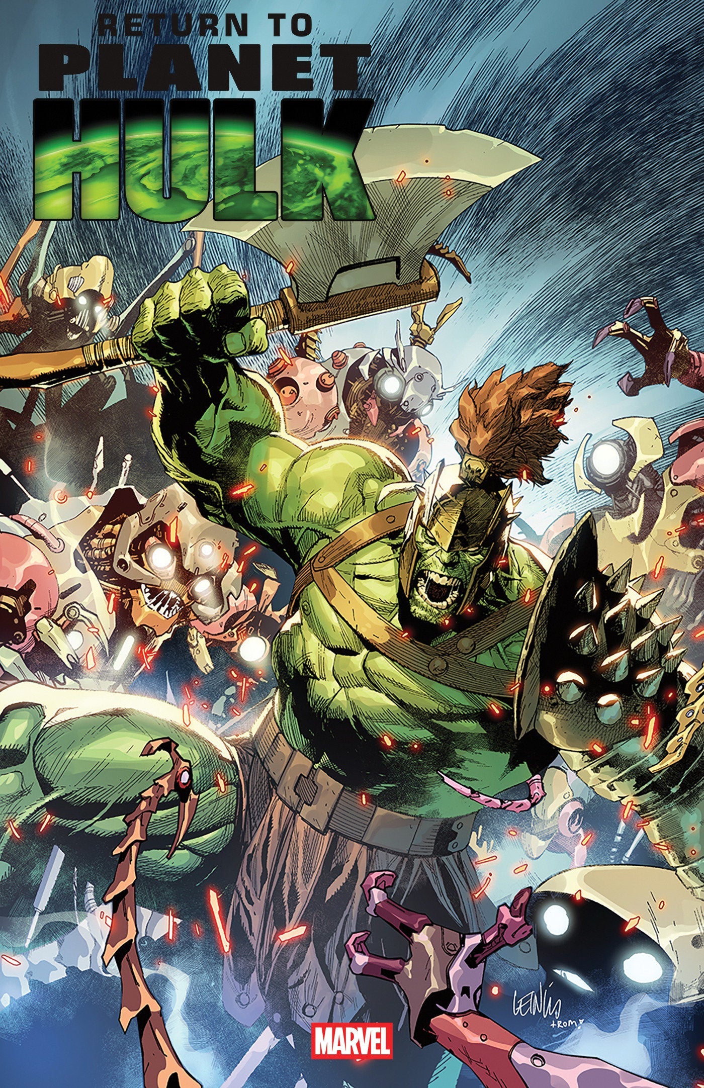 Marvel Comics Return To Planet Hulk #1 Leinil Yu