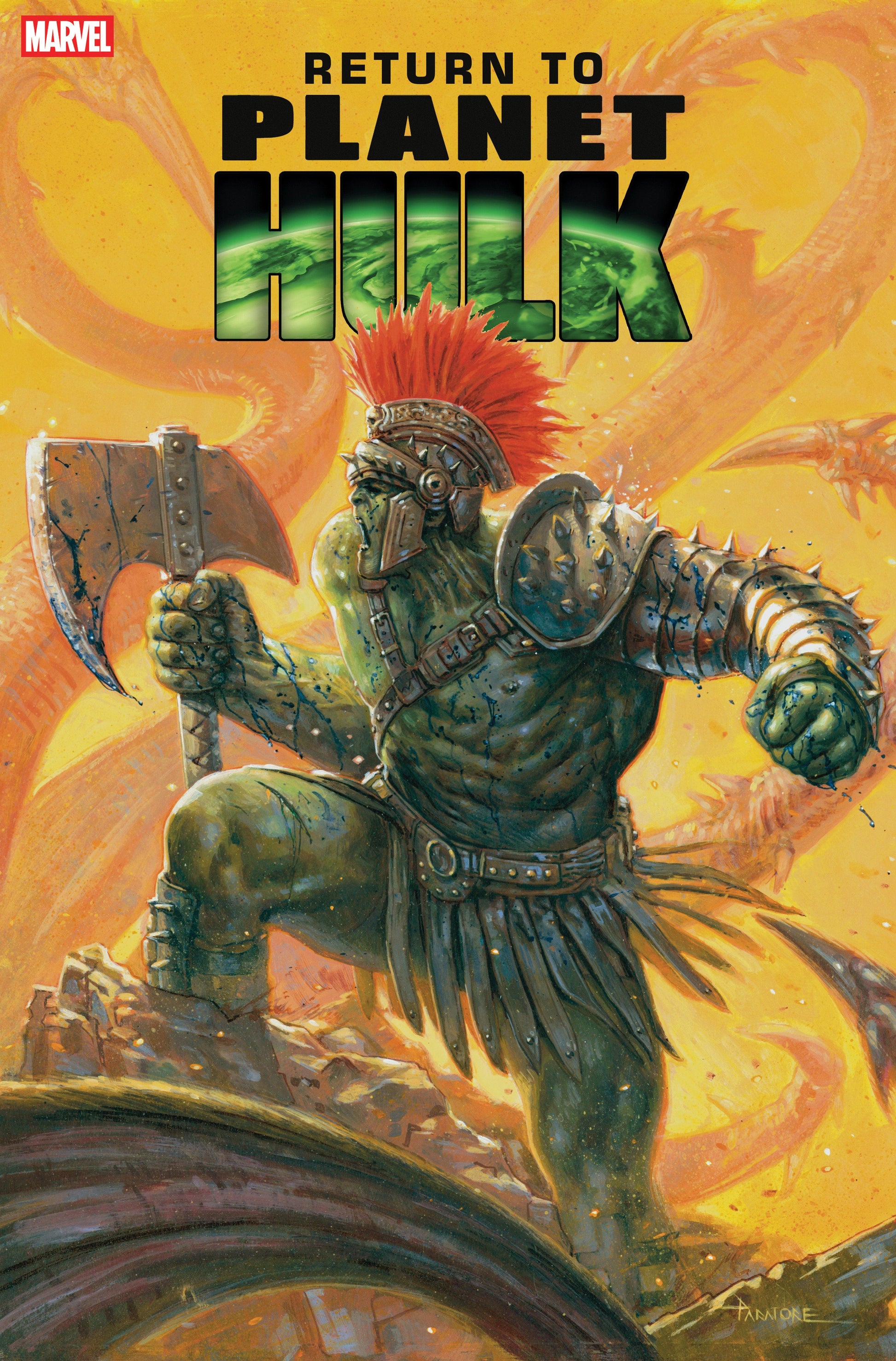 Marvel Comics Return To Planet Hulk #1 Davide Paratore