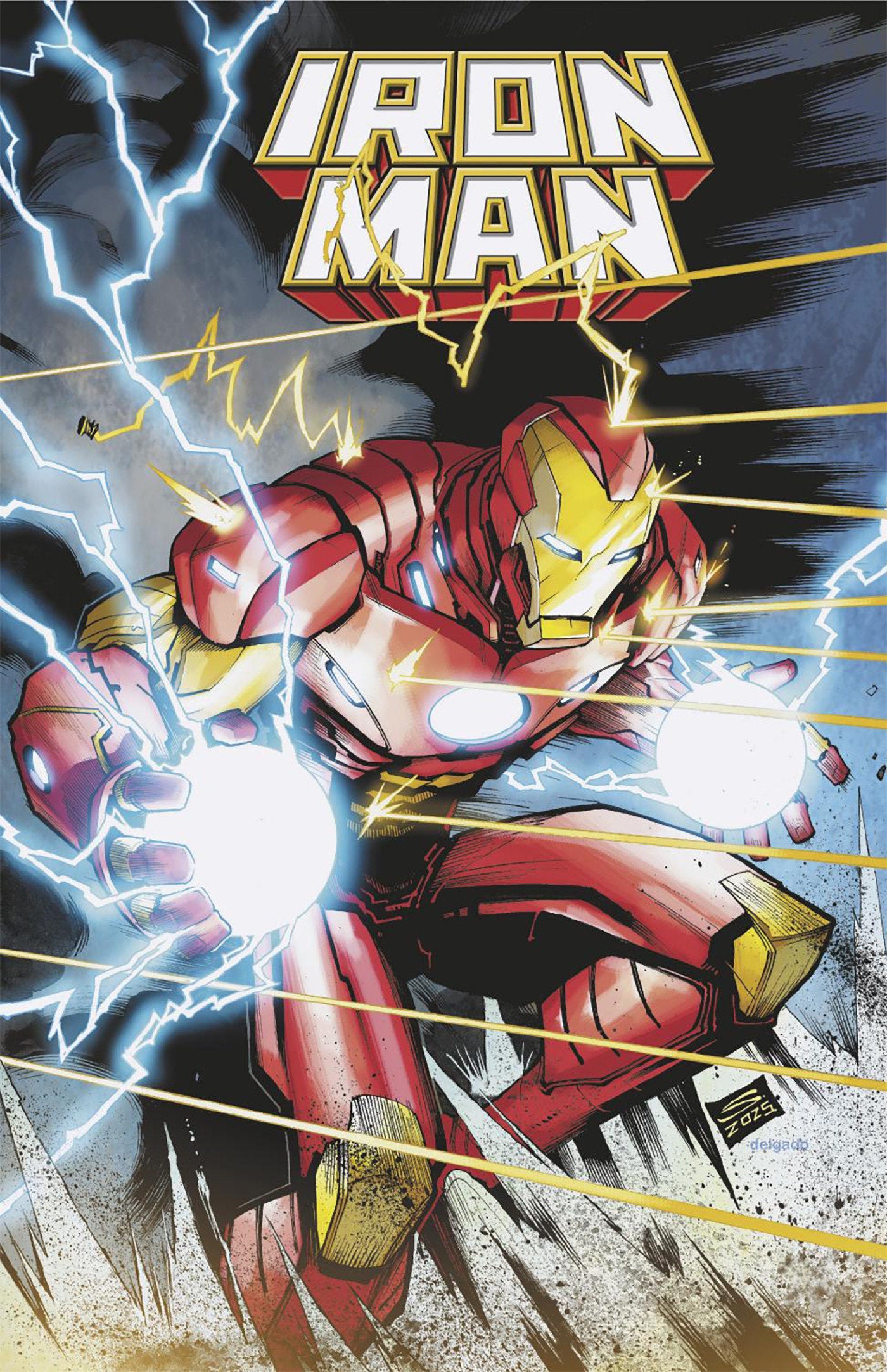 Marvel Comics Iron Man #1 Gerardo Sandoval Foil Variant